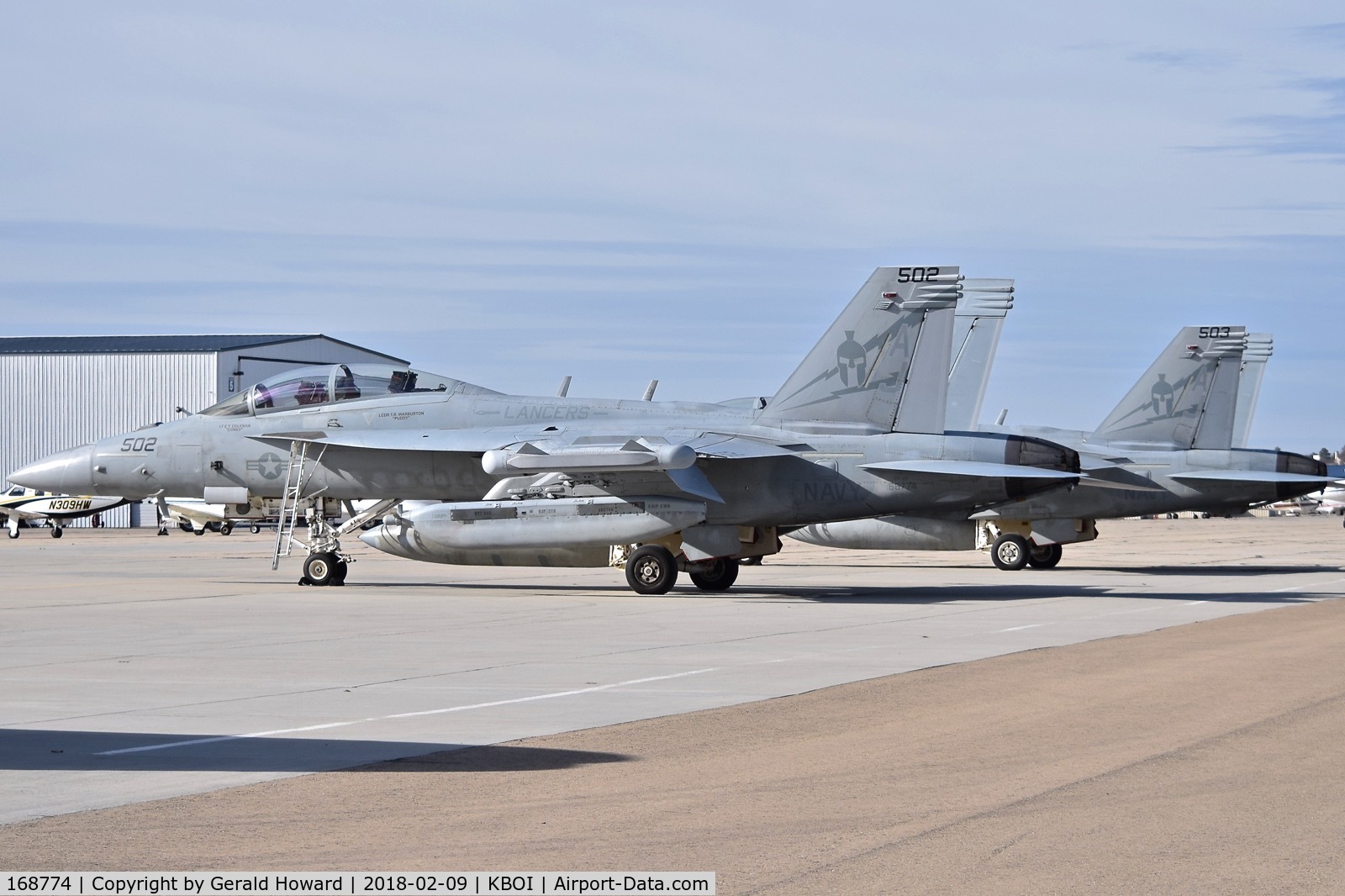 168774, Boeing EA-18G Growler C/N G-88, Two EA-18Gs from VAQ-131