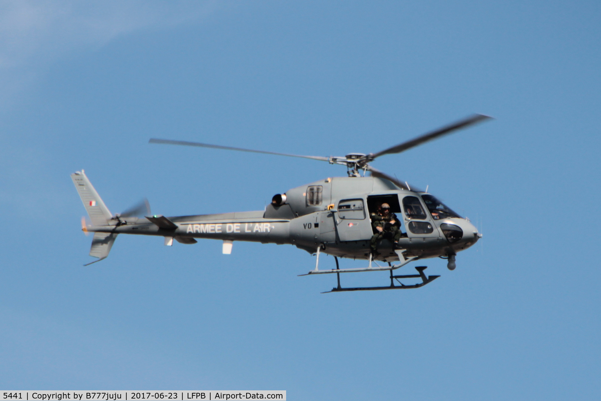 5441, Aerospatiale AS-555AN Fennec C/N 5441, over SIAE 2017 for security