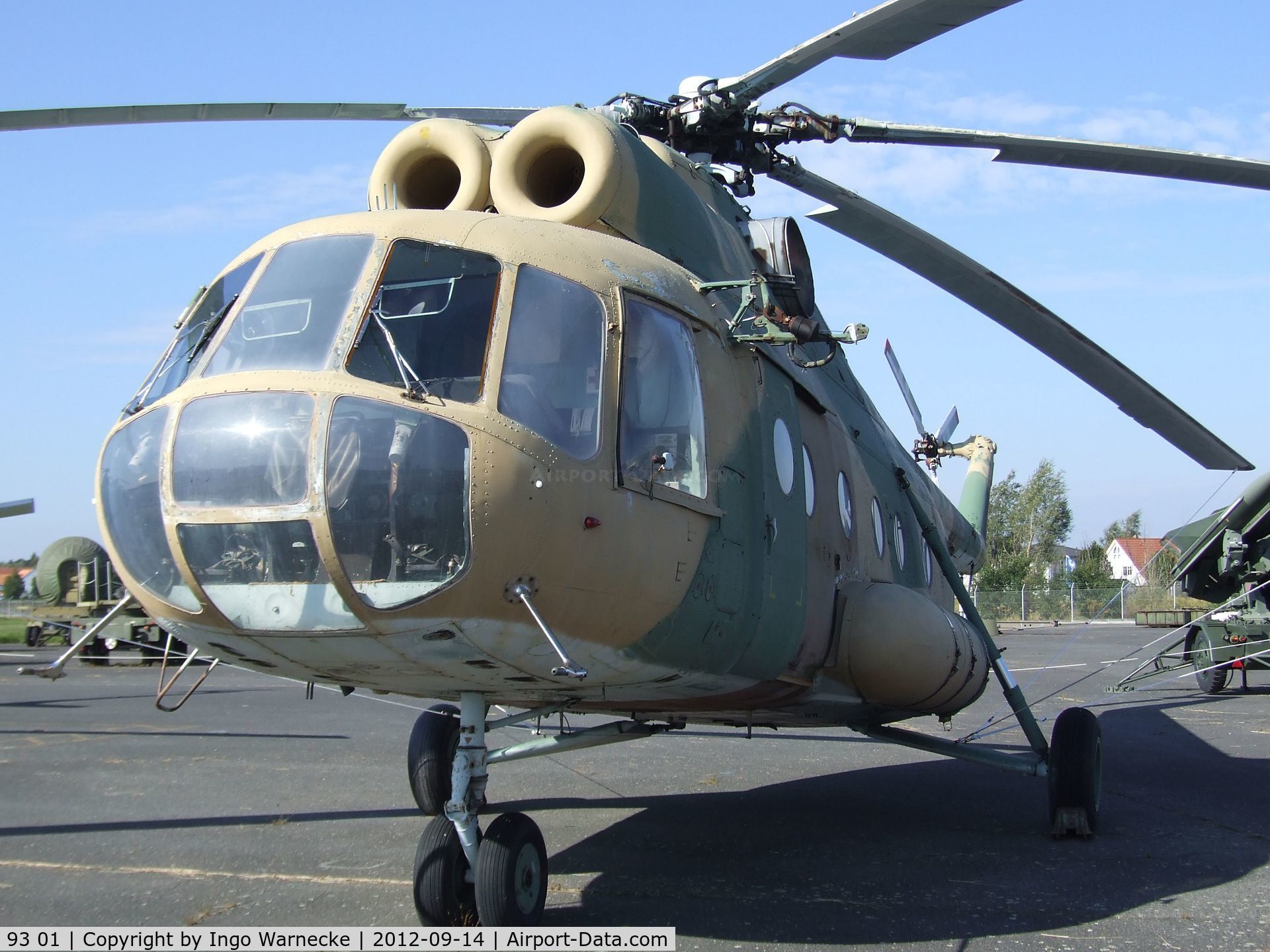 93 01, Mil Mi-8T C/N 031233, Mil Mi-8T HIP at the Luftwaffenmuseum, Berlin-Gatow