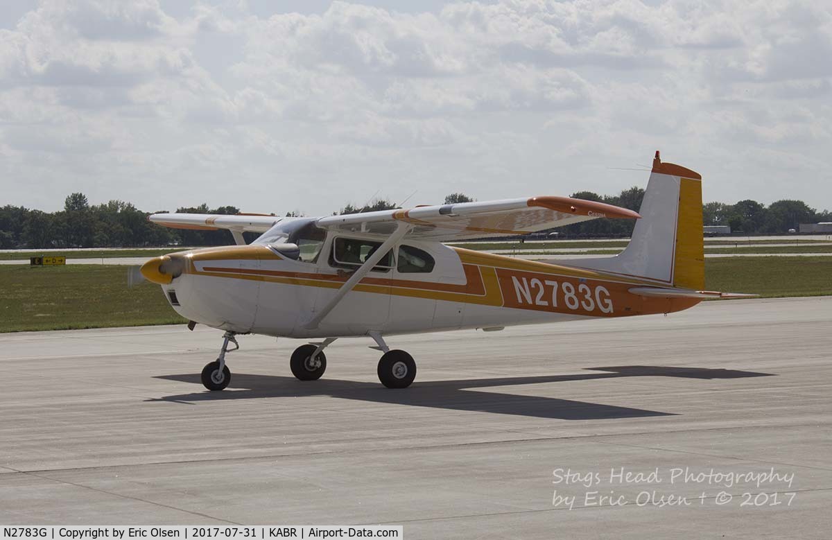 N2783G, 1959 Cessna 182B Skylane C/N 52083, Cessna 182 at KABR