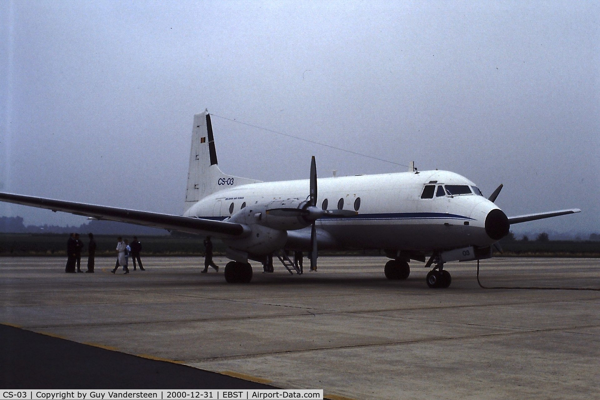 CS-03, 1976 Hawker Siddeley HS.748 Series 2A C/N 1743, HS.748 CS-03 @ EBST eighties