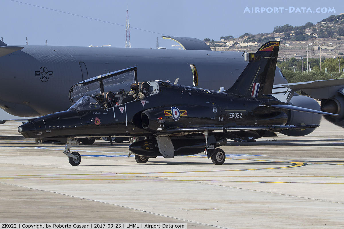 ZK022, 2009 British Aerospace Hawk T2 C/N RT013/1251, Malta International Airshow 2017