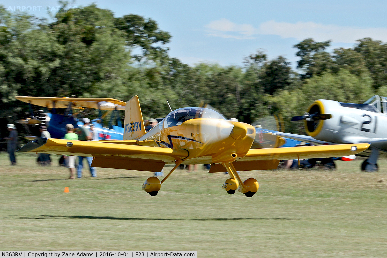 N363RV, Vans RV-6A C/N 60388, At the 2016 Ranger, Texas  Fly-in