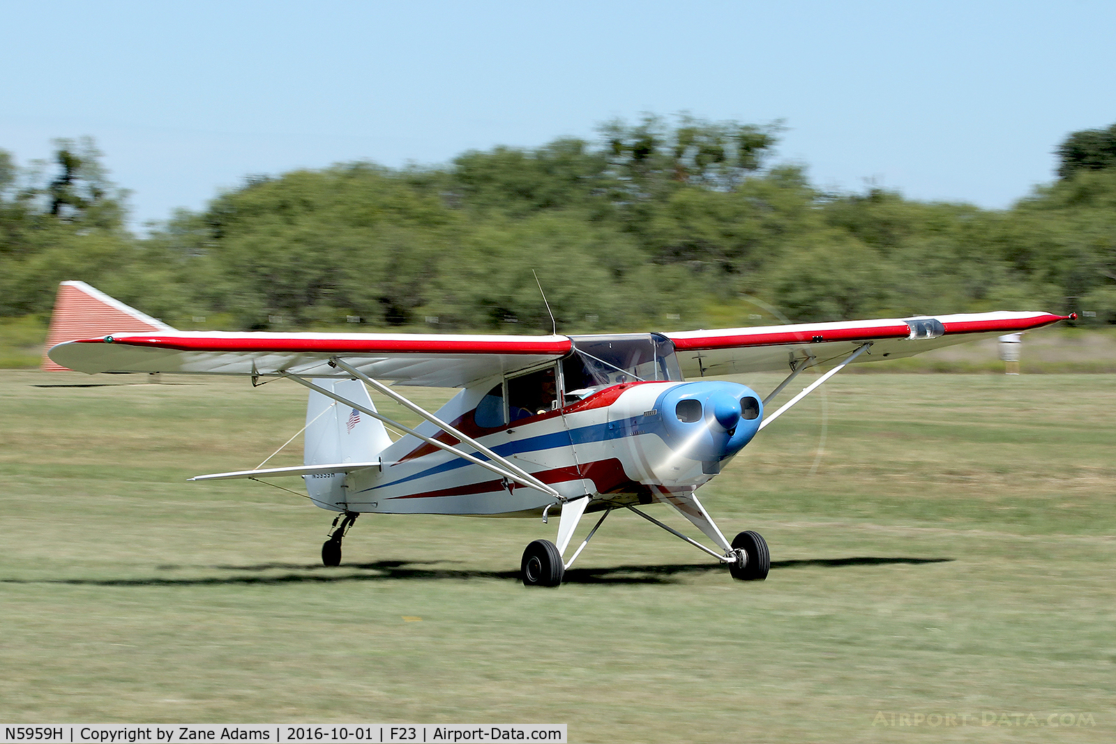 N5959H, 1949 Piper PA-16 Clipper C/N 16-582, At the 2016 Ranger, Texas  Fly-in
