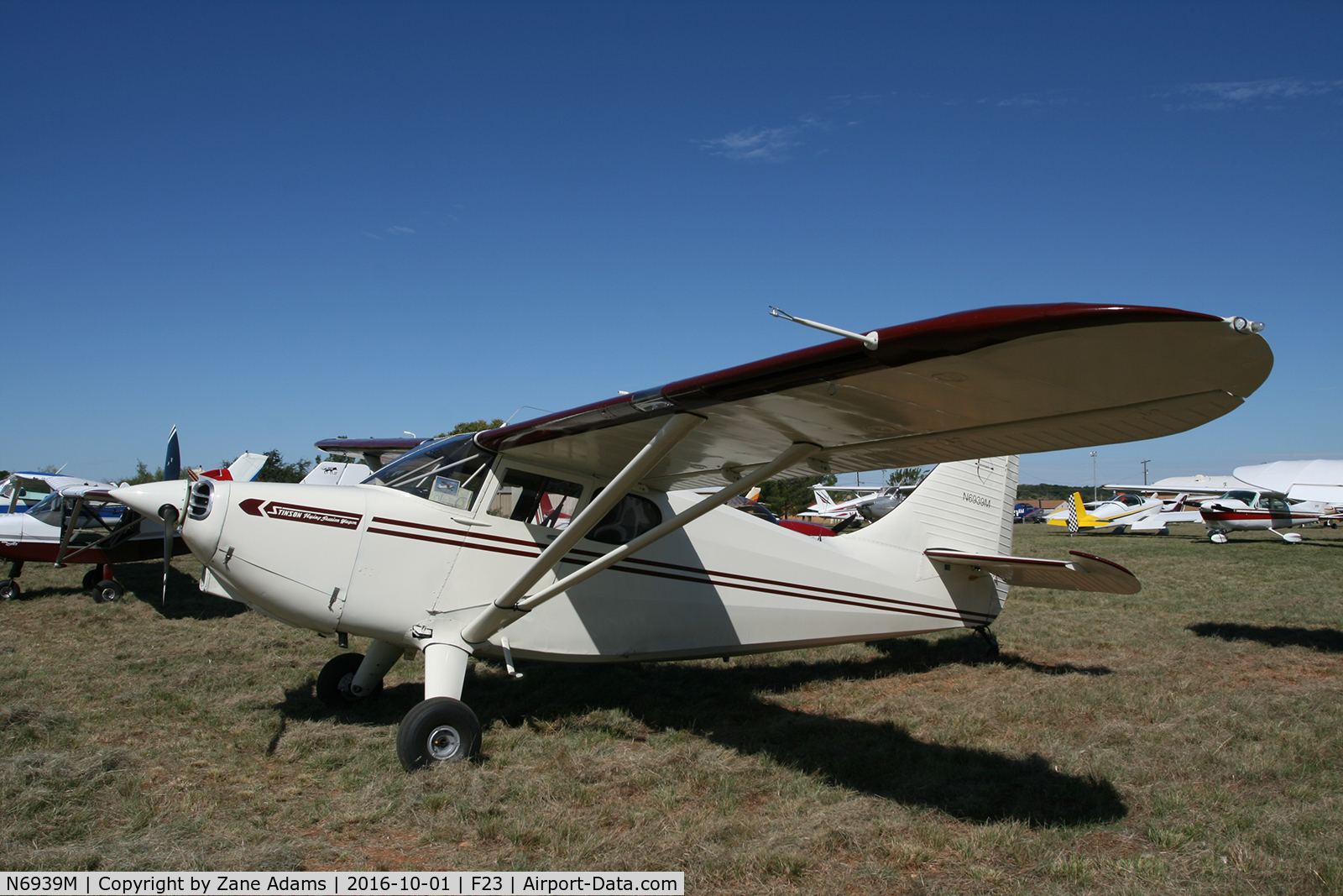 N6939M, 1950 Stinson 108-3 Voyager C/N 108-4939, At the 2016 Ranger, Texas Fly-in