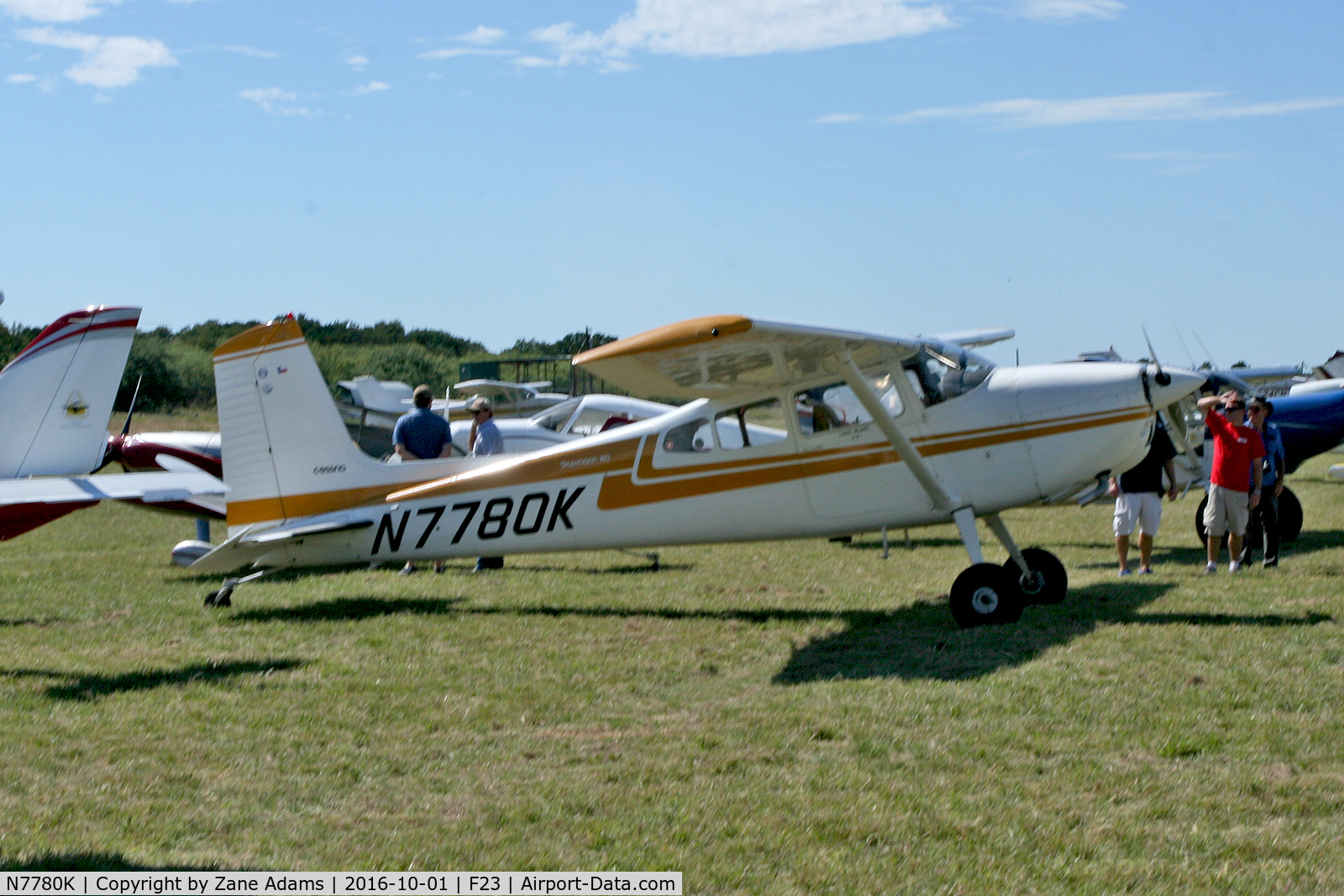N7780K, 1976 Cessna 180J C/N 18052729, At the 2016 Ranger, Texas Fly-in