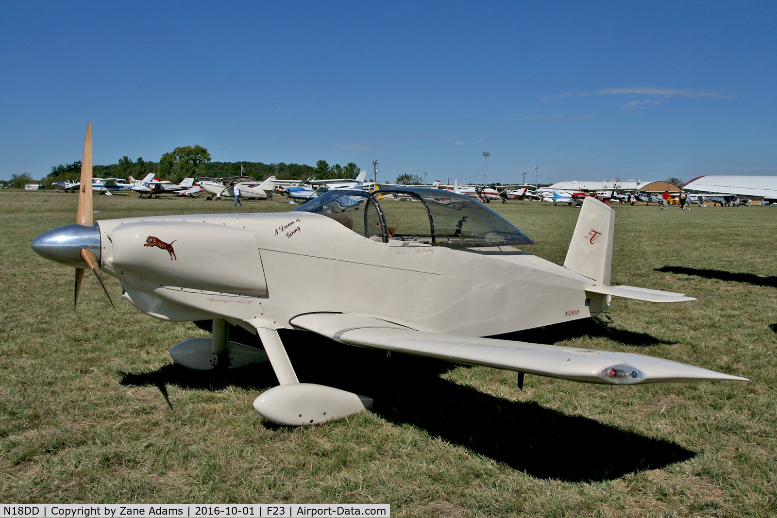 N18DD, 2010 Thorp TS-18CW C/N 003, At the 2016 Ranger, Texas Fly-in