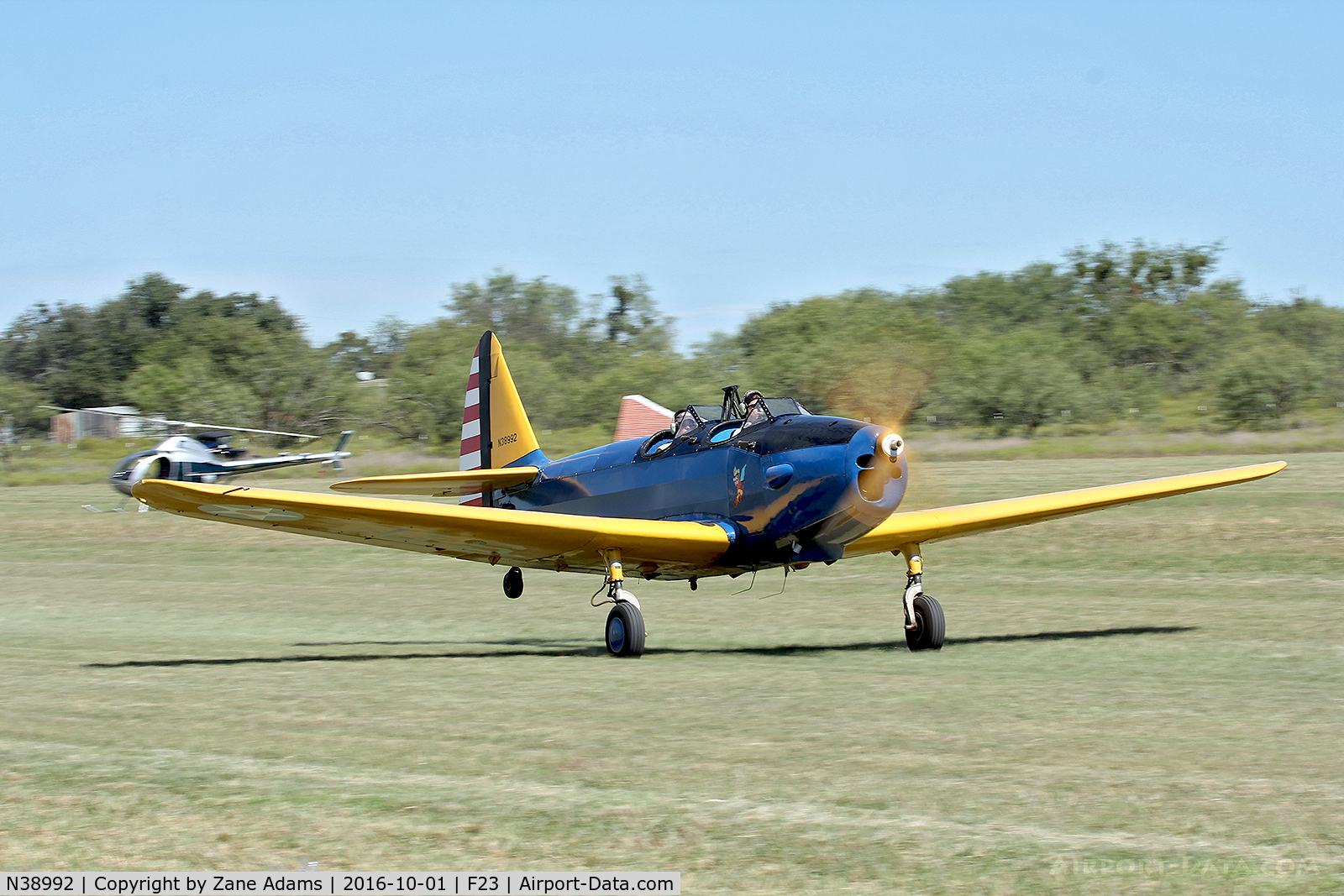 N38992, 1944 Fairchild PT-19 C/N 9014AE, At the 2016 Ranger, Texas Fly-in
