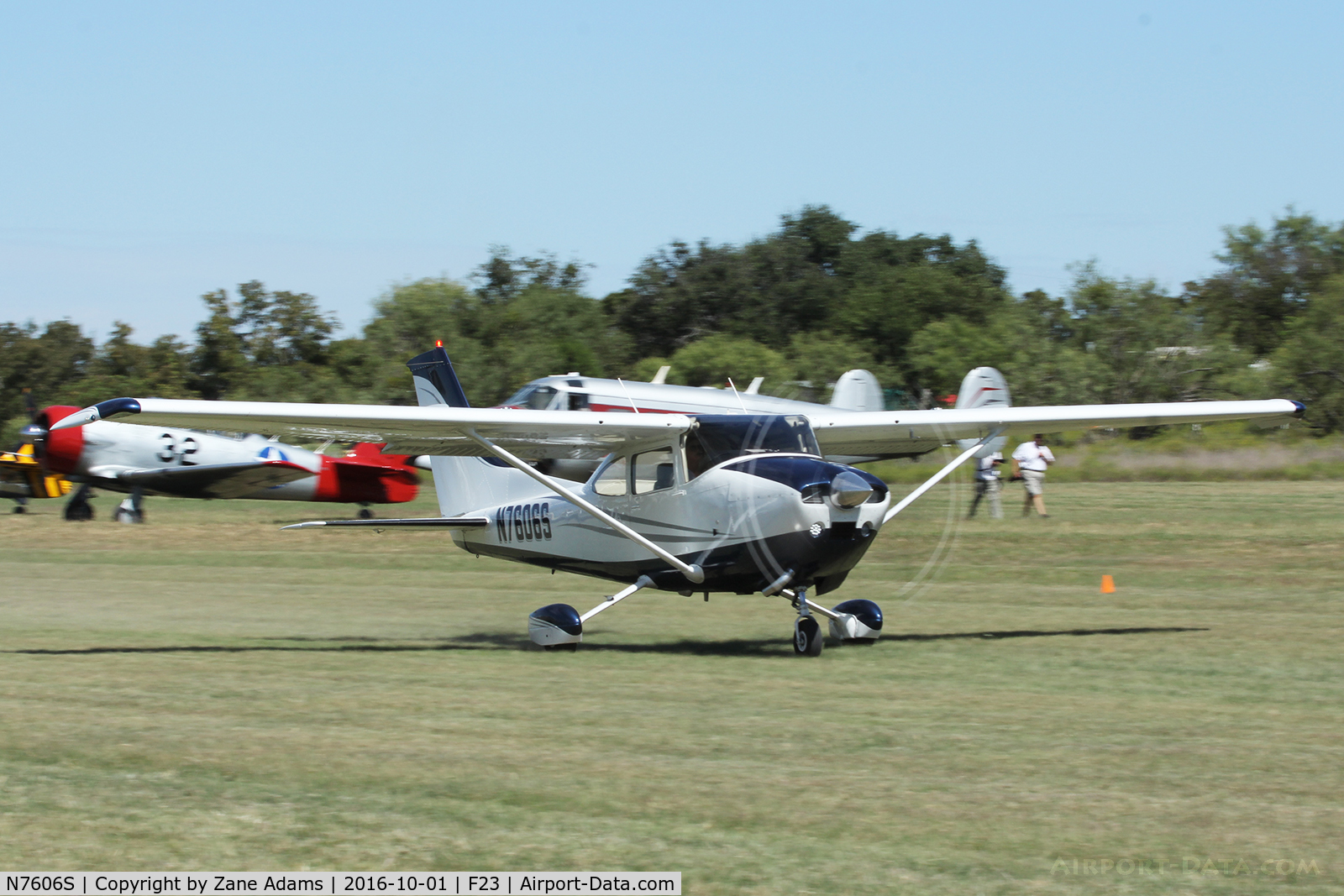 N7606S, 1976 Cessna 182Q Skylane C/N 18265254, At the 2016 Ranger, Texas Fly-in