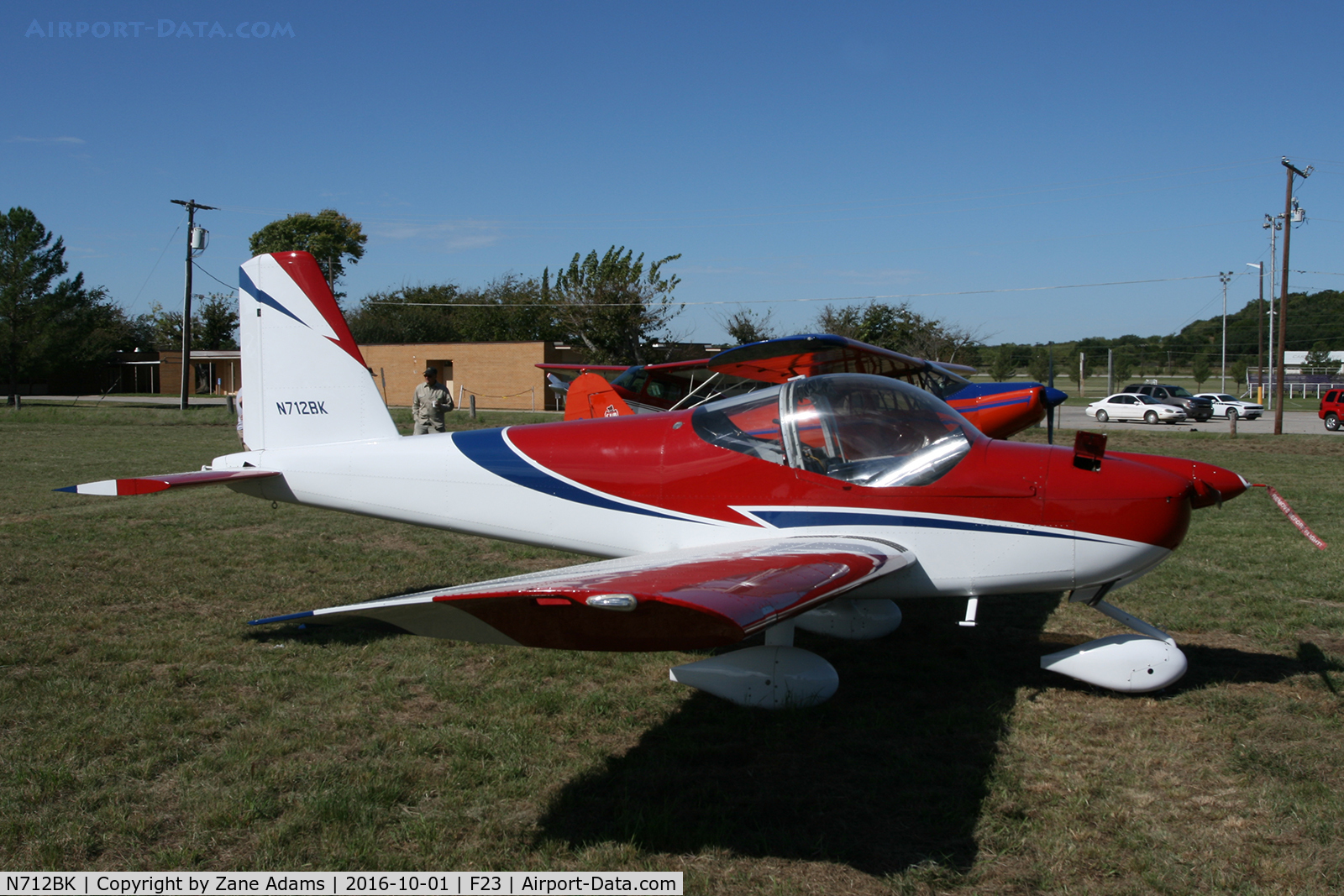 N712BK, Vans RV-12 C/N 120105, At the 2016 Ranger, Texas Fly-in