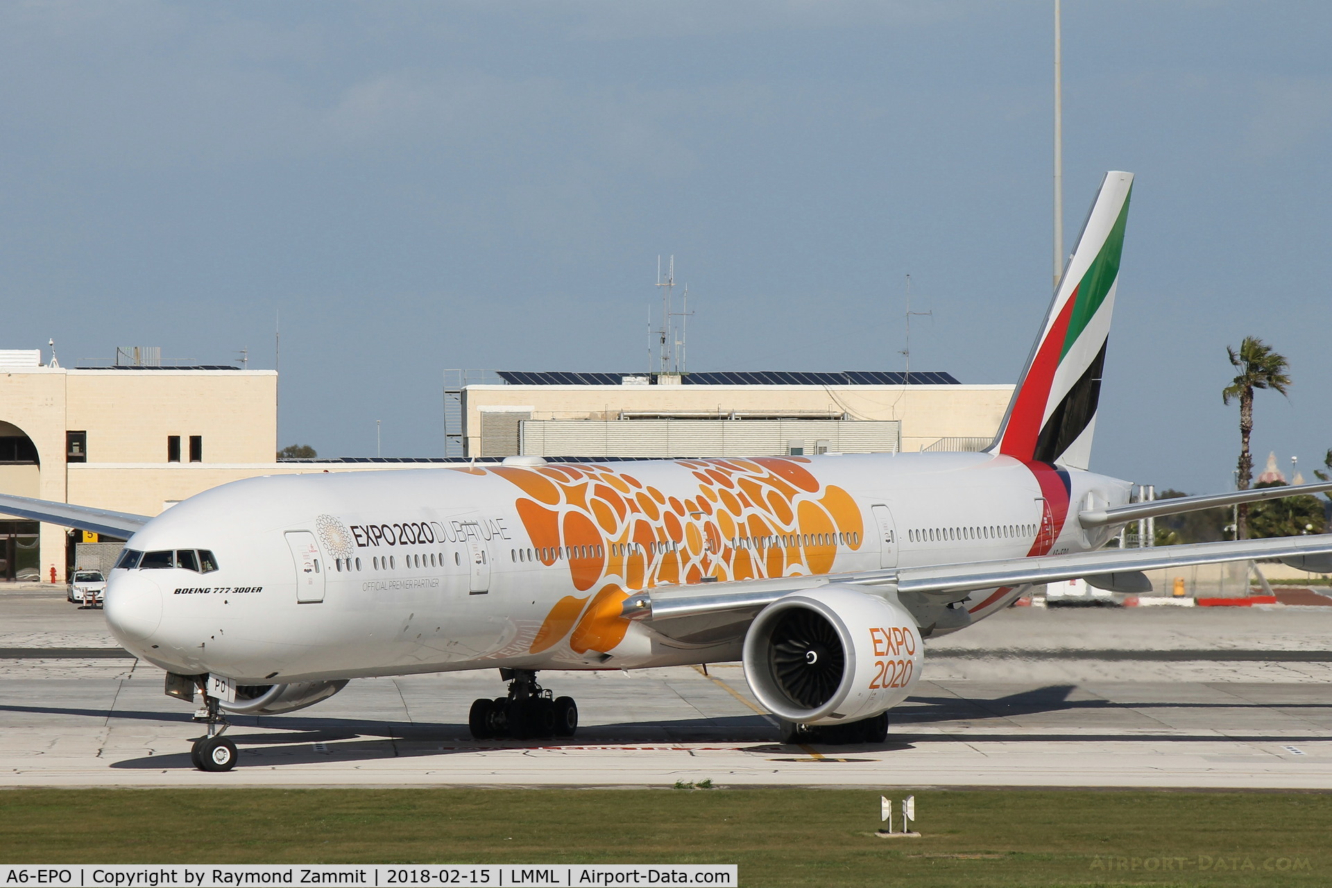 A6-EPO, 2016 Boeing 777-31HER C/N 42334, B777 A6-EPO Emirates Airlines in special Expo colours