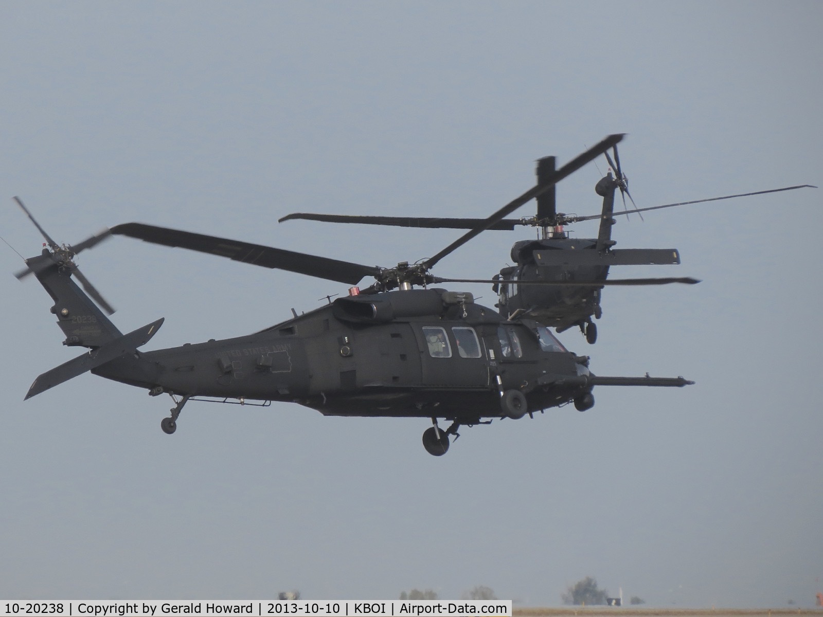 10-20238, 2017 Sikorsky UH-60M Black Hawk C/N unknown, Following 10-20247. 160th SOAR, Gray Army Airfield, WA.