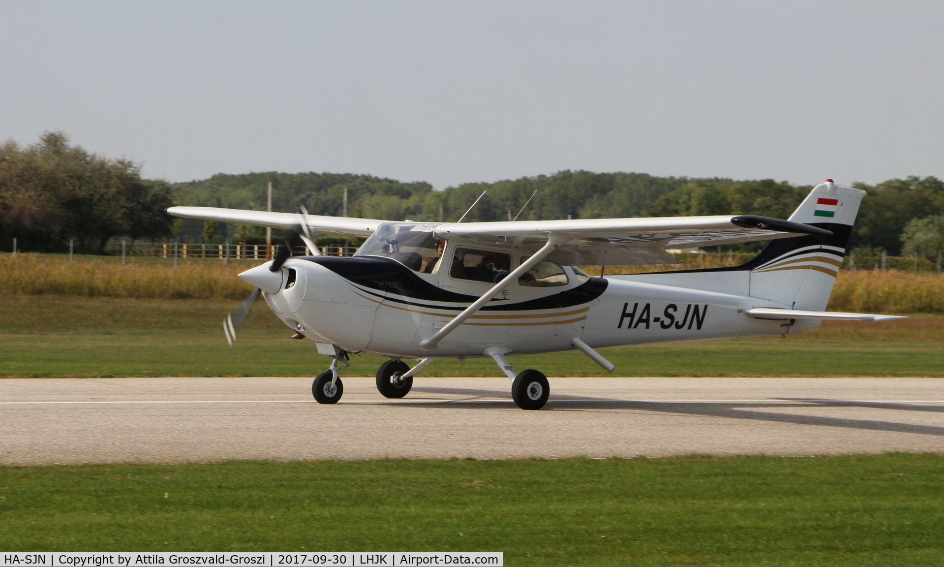 HA-SJN, Cessna R172K Hawk XP Hawk XP C/N R1722349, Jakabszállás Airport, Hungary