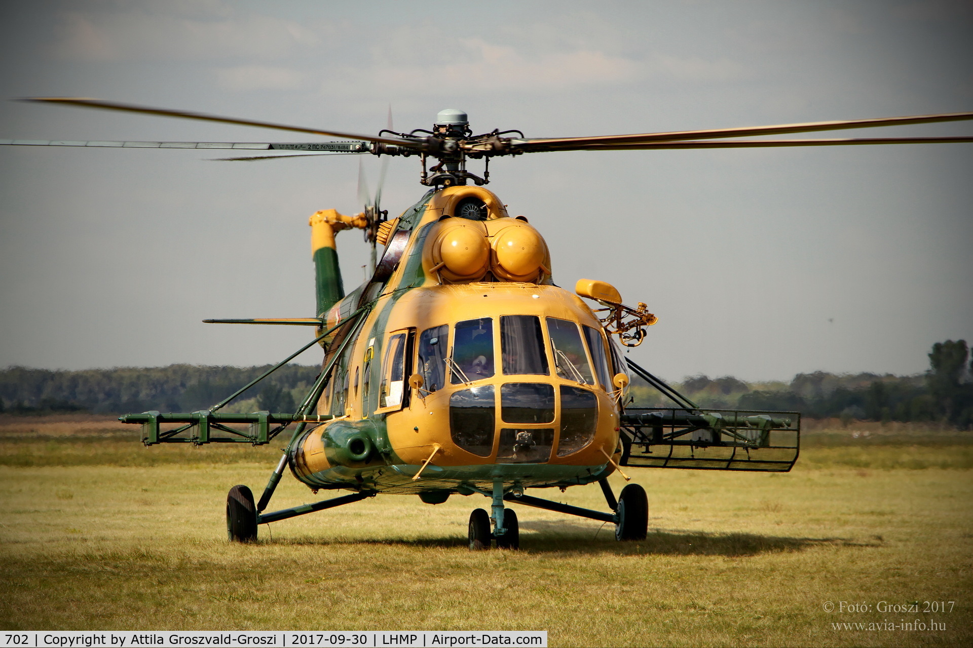 702, 1987 Mil Mi-17 Hip C/N 104M02, Matkó Airport, Hungary