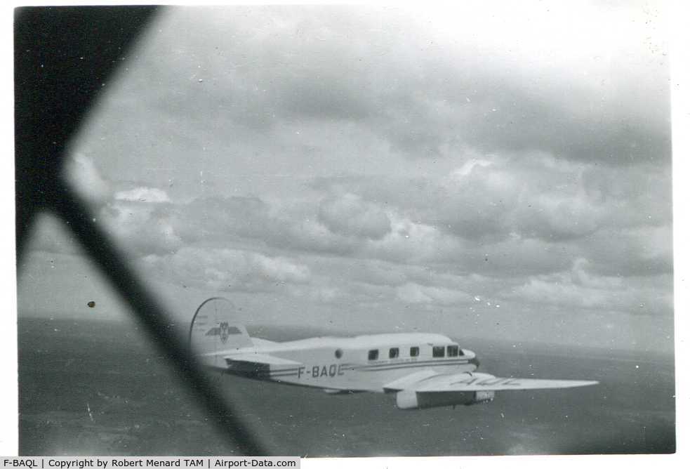 F-BAQL, Caudron C.449/1 Goéland C/N 1209, Belonged to my father company Transports Aeriens du Midi.