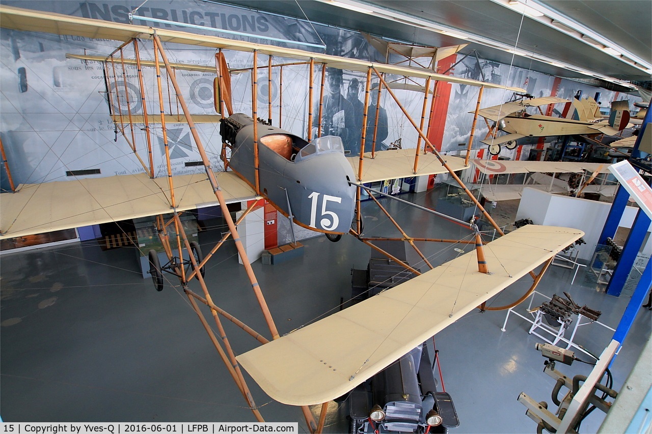 15, Farman MF-7 C/N 446, Farman MF.7, Air & Space Museum Paris-Le Bourget Airport (LFPB-LBG)