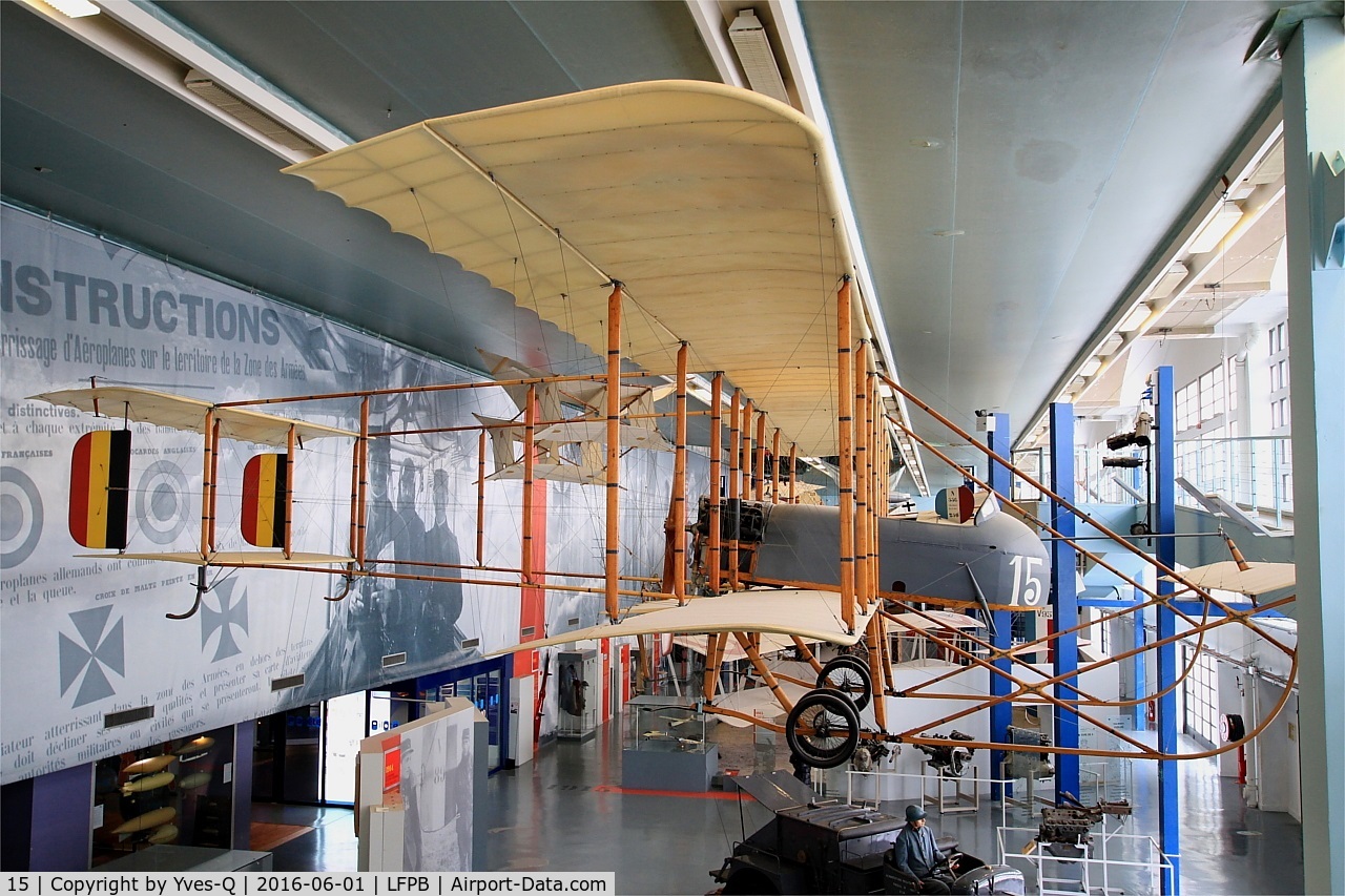 15, Farman MF-7 C/N 446, Farman MF-7, Air & Space Museum Paris-Le Bourget Airport (LFPB-LBG)