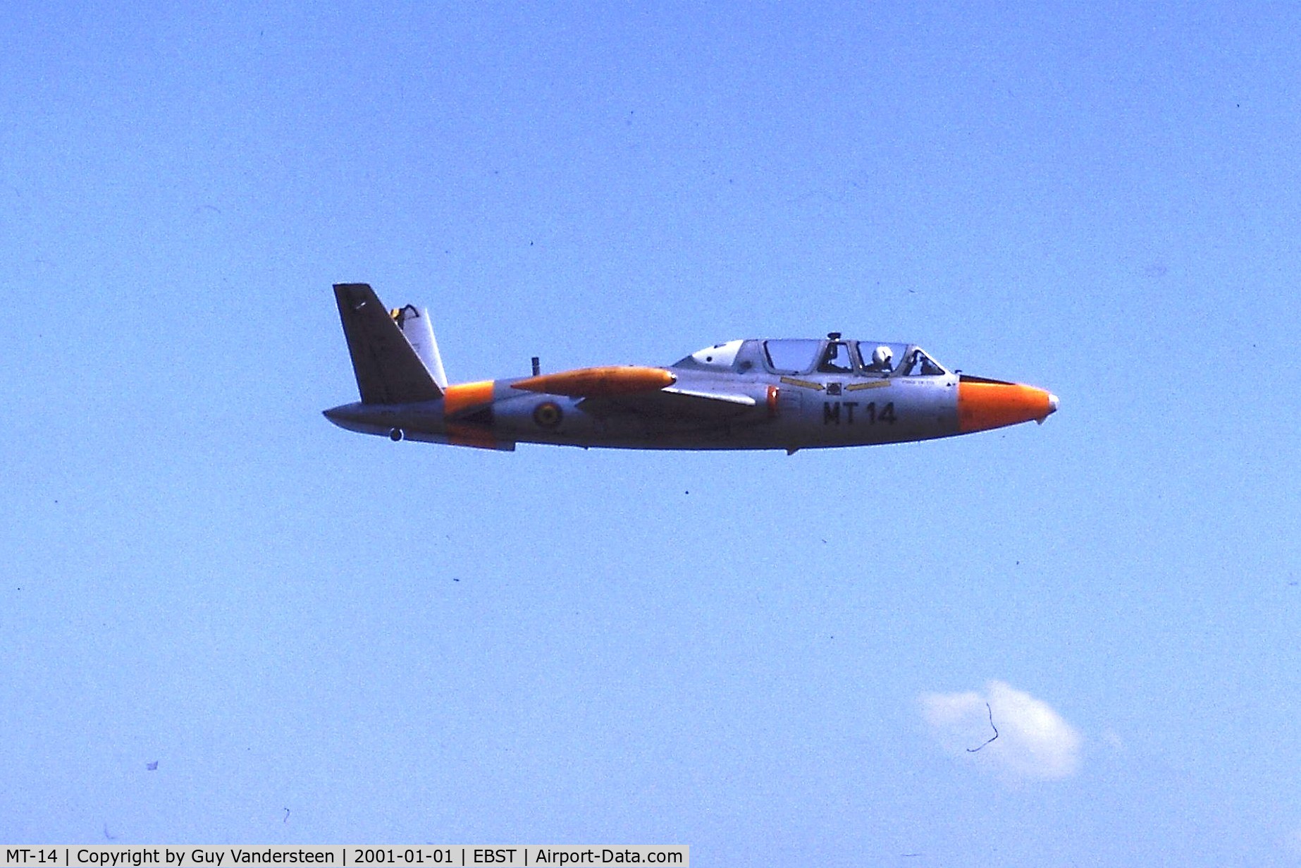 MT-14, Fouga CM-170R Magister C/N 271, Fouga at Brustem eighties