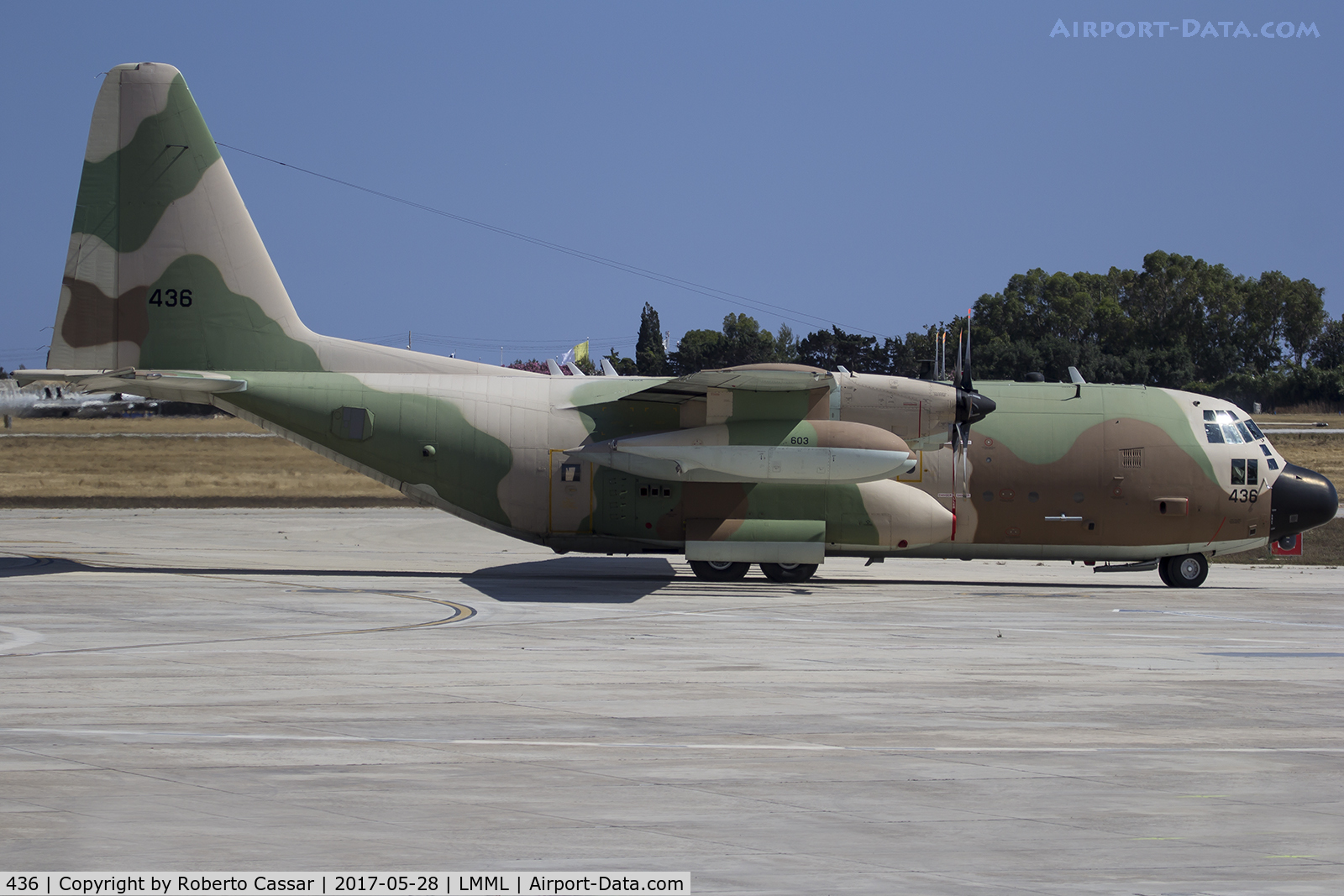 436, 1976 Lockheed KC-130H Hercules C/N 382-4686, Park 4