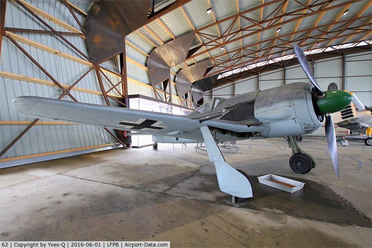 62, SNCAC NC.900 (Focke Wulf Fw.190) C/N 62, SNCAC NC.900 (Focke Wulf Fw.190), Air & Space Museum Paris-Le Bourget (LFPB)