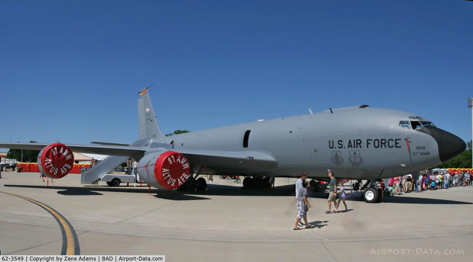 62-3549, 1962 Boeing KC-135R Stratotanker C/N 18532, At the 2017 Barksdale AFB Airshow