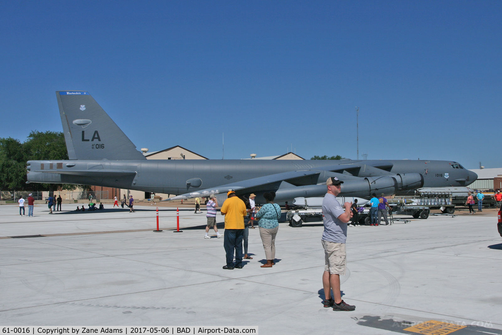 61-0016, 1961 Boeing B-52H Stratofortress C/N 464443, At the 2017 Barksdale AFB Airshow