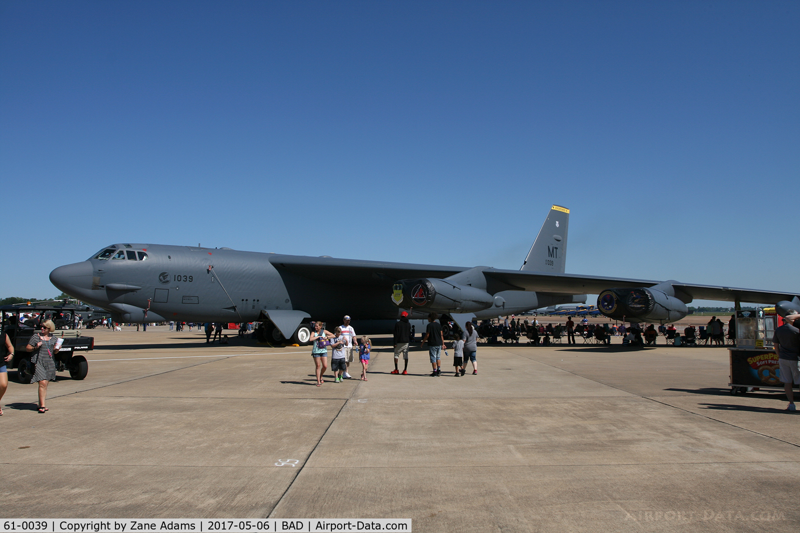 61-0039, 1961 Boeing B-52H Stratofortress C/N 464466, At the 2017 Barksdale AFB Airshow