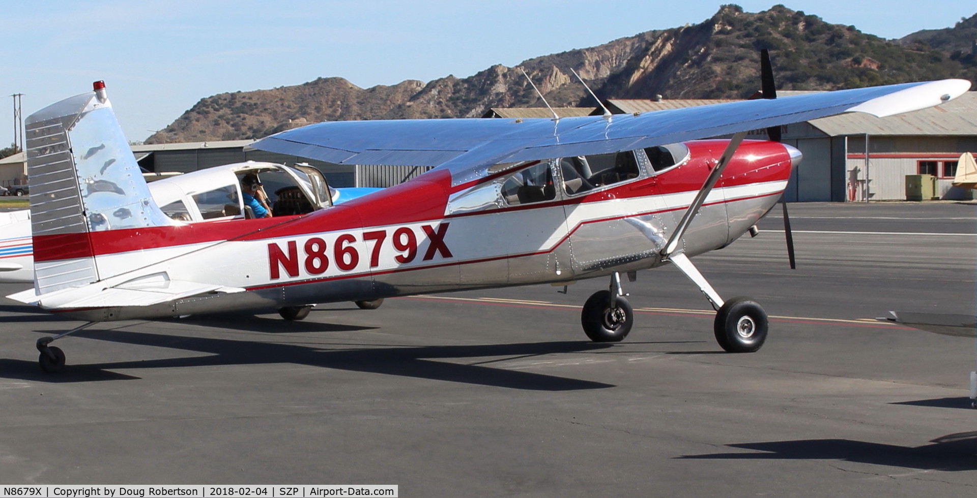 N8679X, 1961 Cessna 180E C/N 18051079, 1961 Cessna 180E, Continental O-470-L or R, 230 Hp