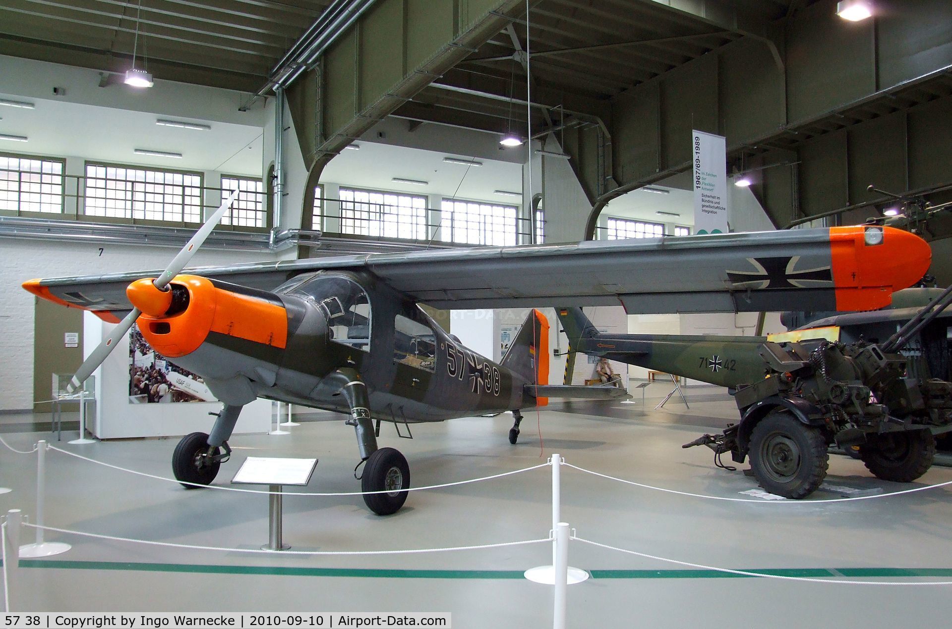 57 38, Dornier Do-27A-4 C/N 27-1204-467, Dornier Do 27A-4 at the Luftwaffenmuseum, Berlin-Gatow