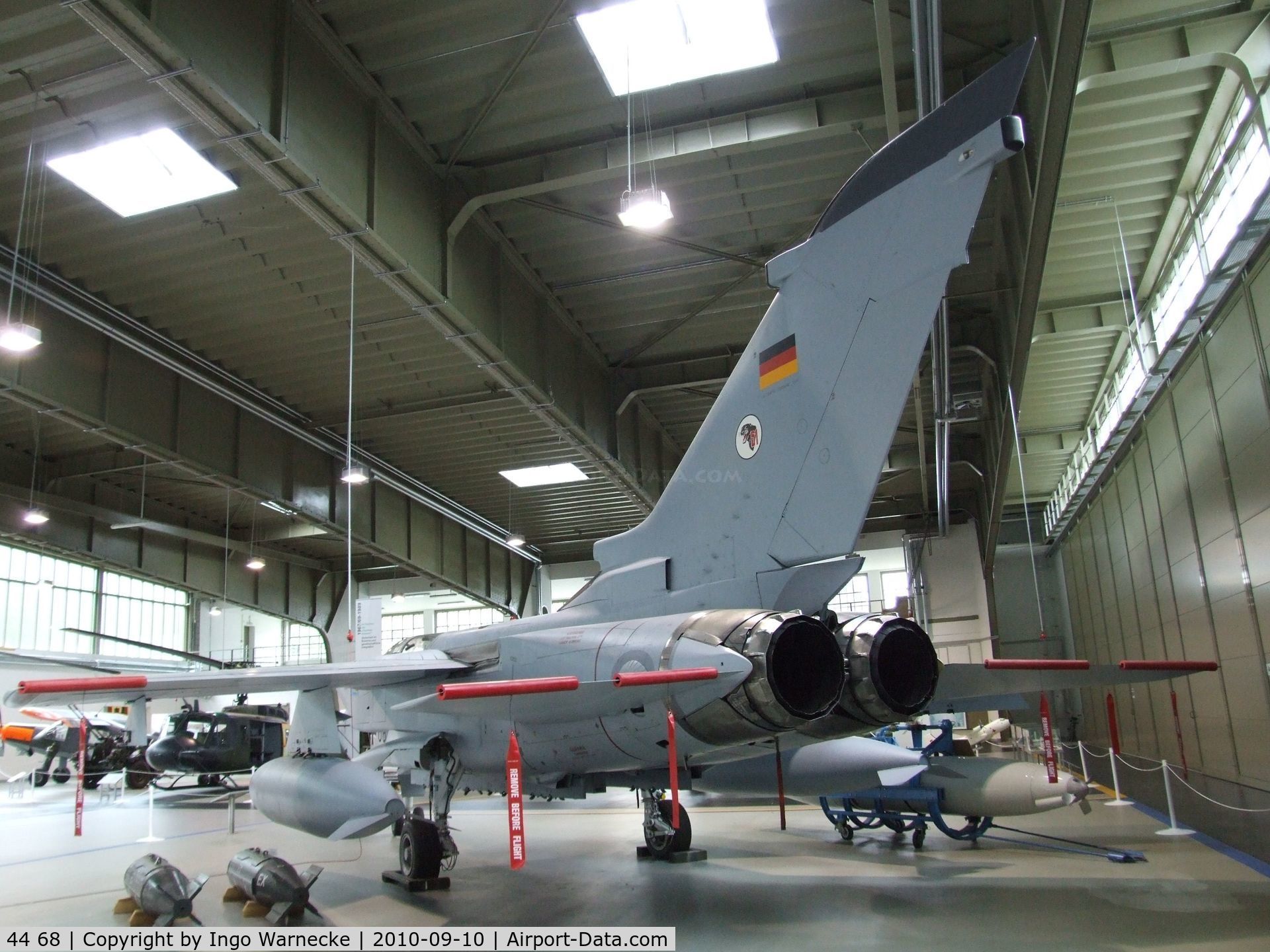 44 68, Panavia Tornado IDS C/N 425/GS125/4168, Panavia Tornado IDS at the Luftwaffenmuseum, Berlin-Gatow