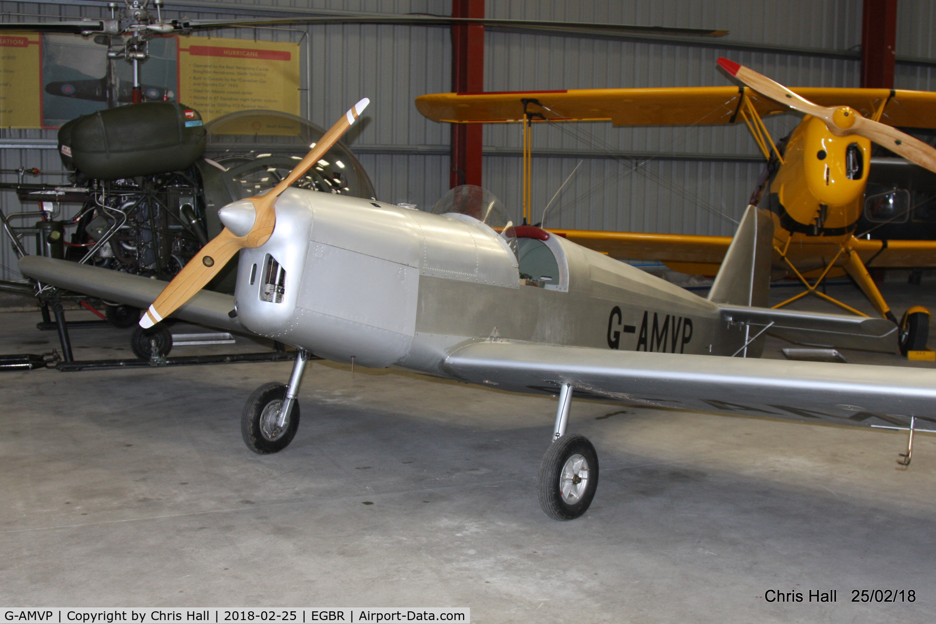 G-AMVP, 1952 Avions Fairey Tipsy Junior C/N J111, new addition to the Real Aeroplane Club at Breighton