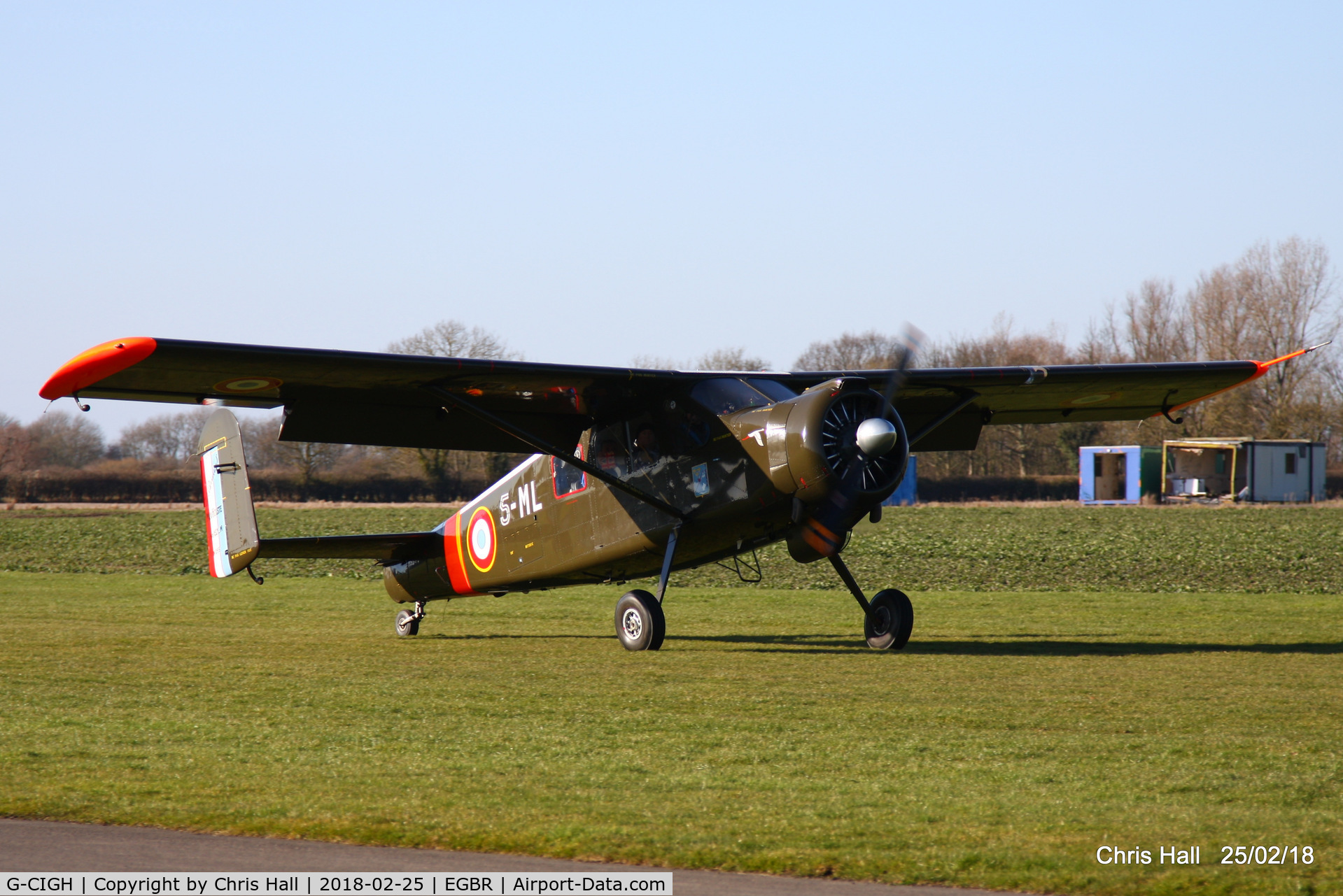 G-CIGH, 1960 Max Holste MH.1521M Broussard C/N 255, at Breighton