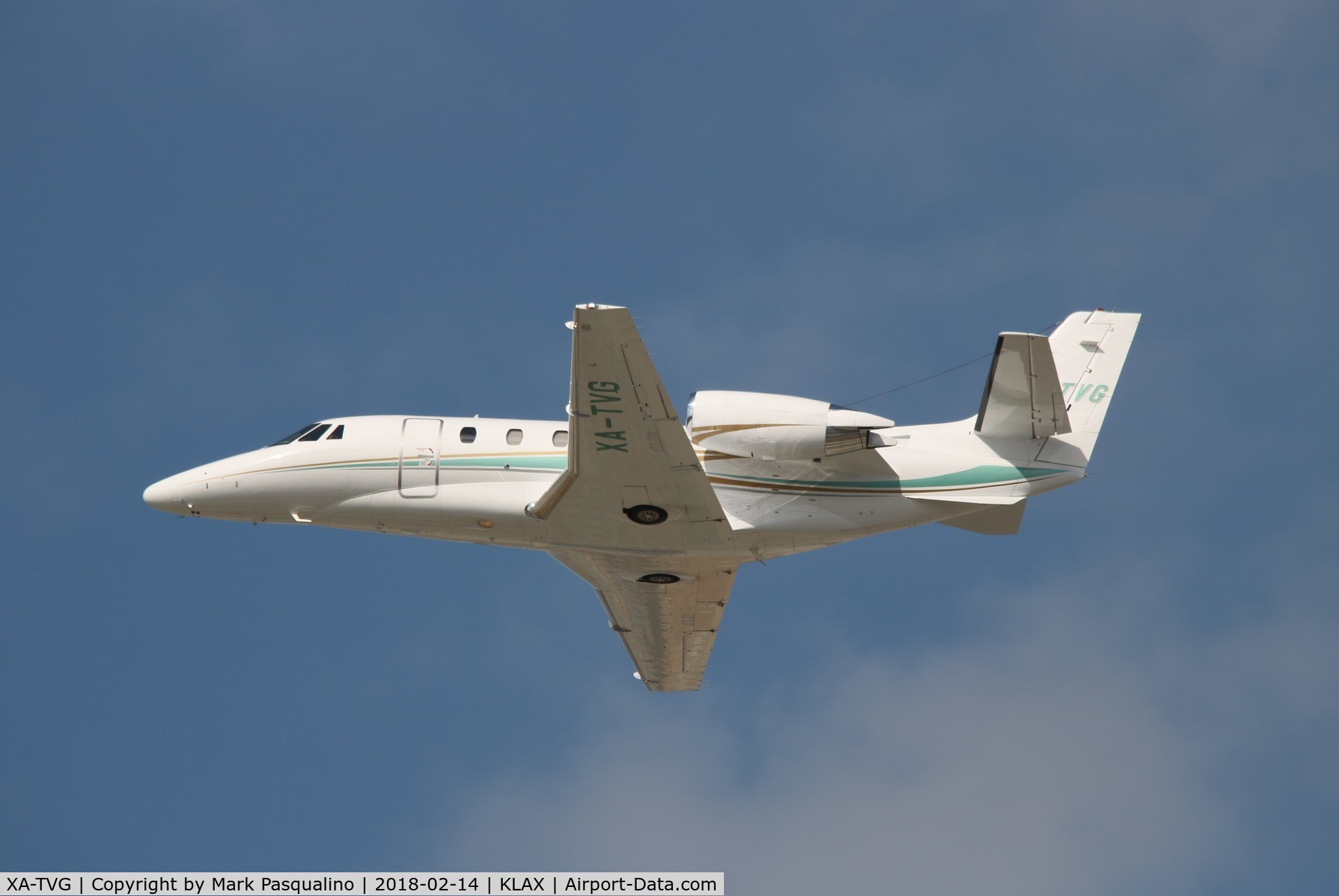 XA-TVG, 2014 Cessna 560XL Citation Excel C/N 560-6167, Cessna 560XL