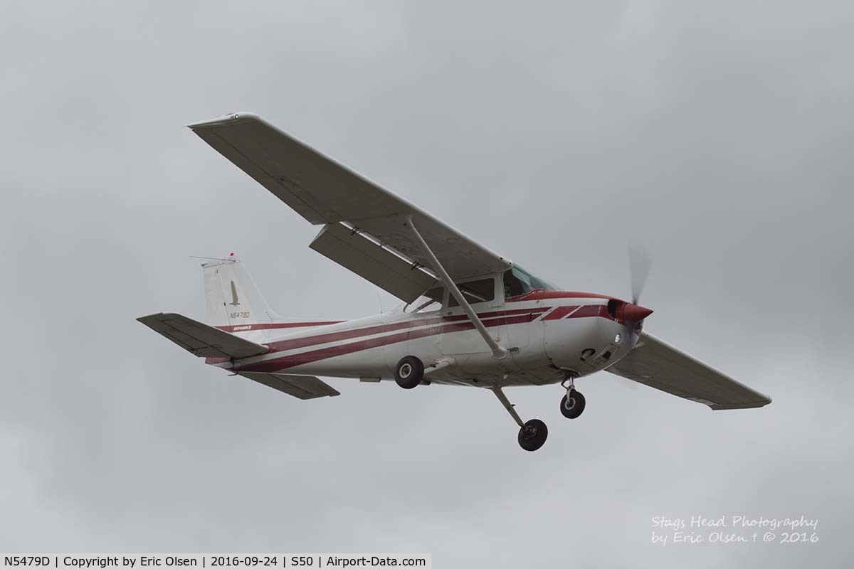 N5479D, 1979 Cessna 172N C/N 17272581, Cessna 172 over S50