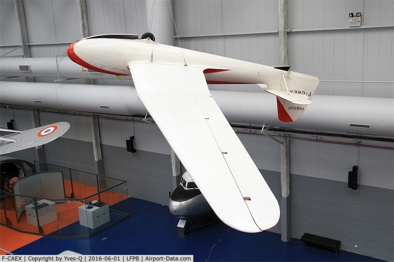 F-CAEX, DFS 108-53 Habicht C/N 1, DFS 108-53 Habicht, Air & Space Museum Paris-Le Bourget (LFPB)