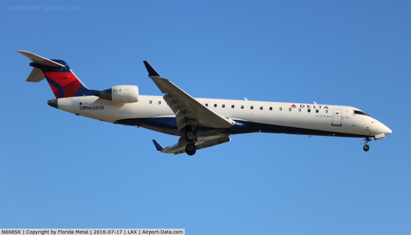 N608SK, 2006 Bombardier CRJ-700 (CL-600-2C10) Regional Jet C/N 10252, Delta Connection