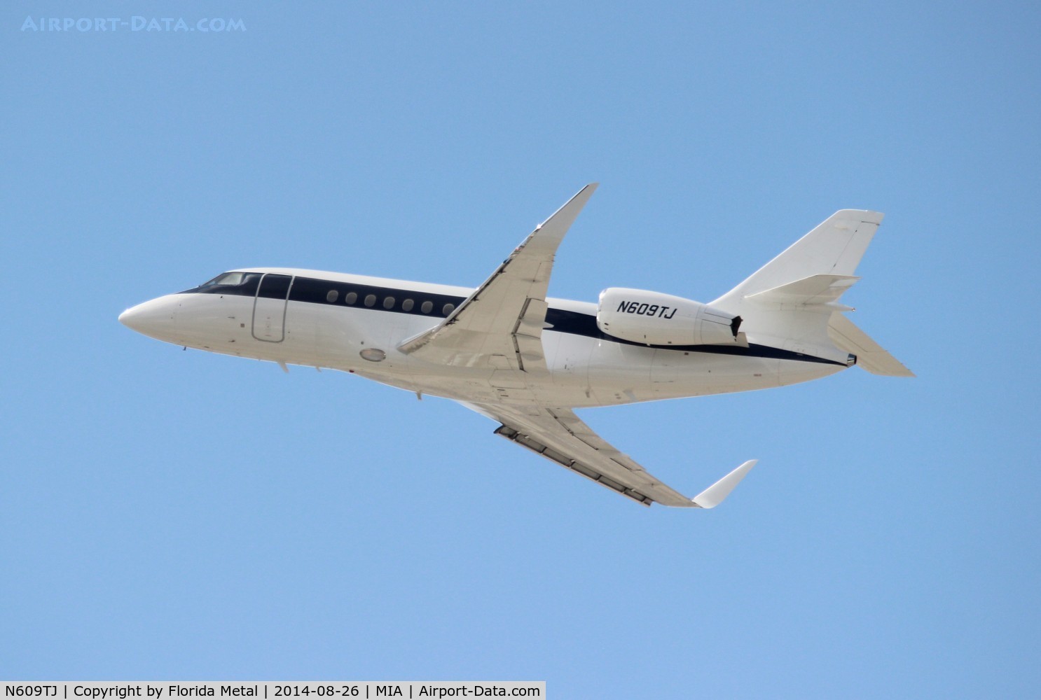 N609TJ, 2008 Dassault Falcon 2000EX C/N 155, Falcon 2000EX