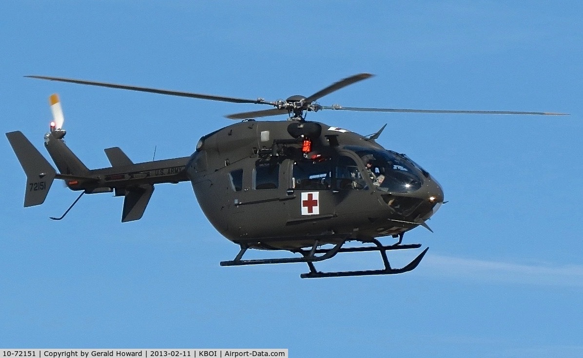 10-72151, 2010 Eurocopter UH-72A Lakota C/N 9390, Det. 1 of D Co., 1-112 AVN (Security & Support B), Idaho Army National Guard.