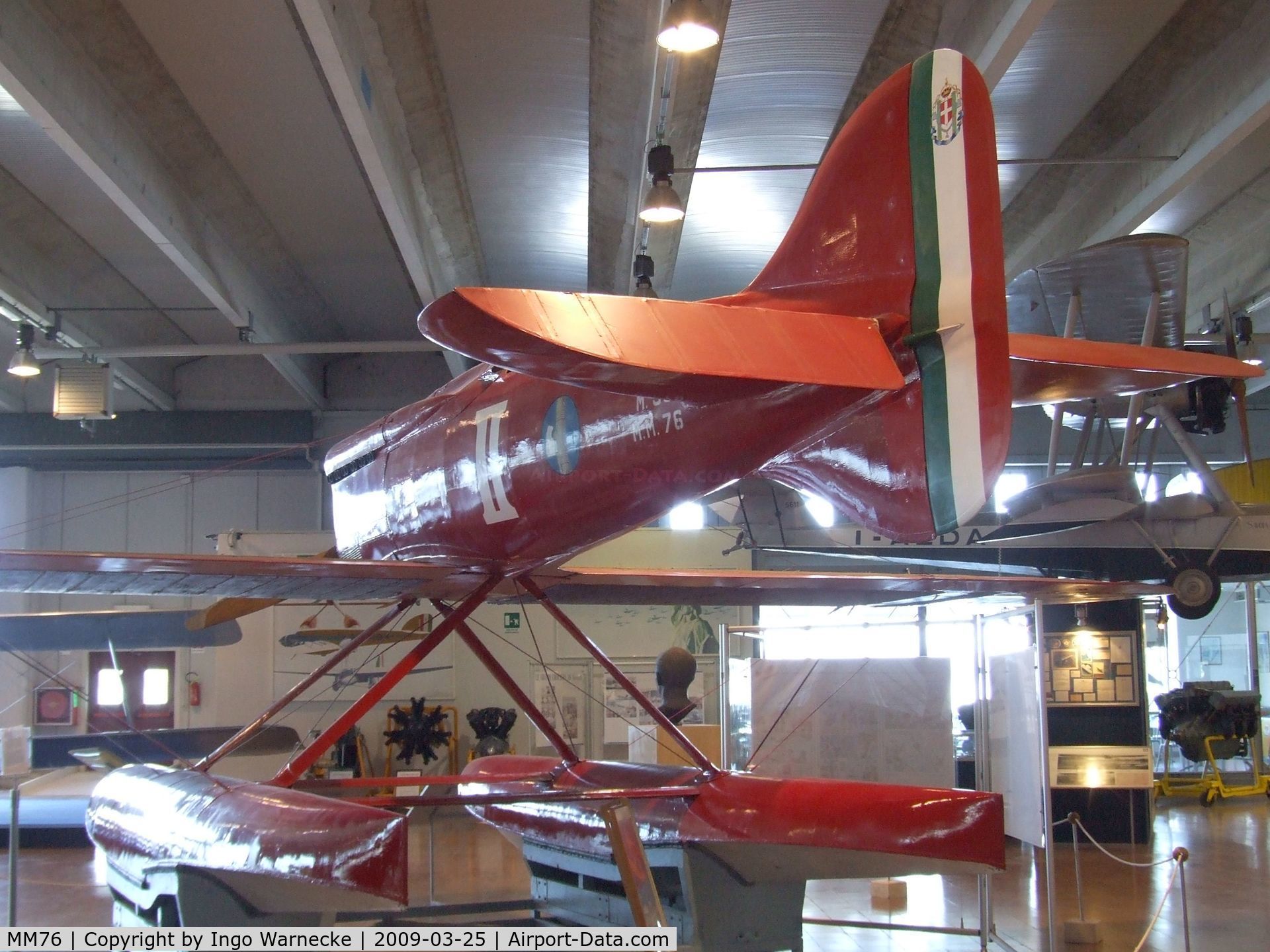 MM76, 1926 Maachi M.39 C/N 5, Macchi M.39 at the Museo storico dell'Aeronautica Militare, Vigna di Valle
