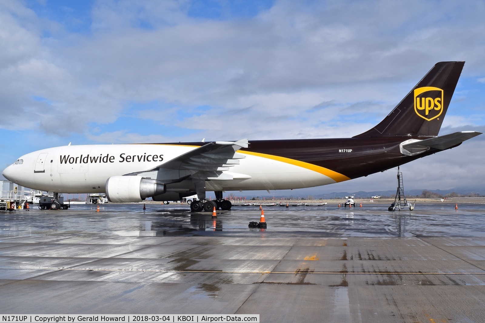 N171UP, 2006 Airbus A300F4-622R C/N 0866, Parked on the UPS ramp.
