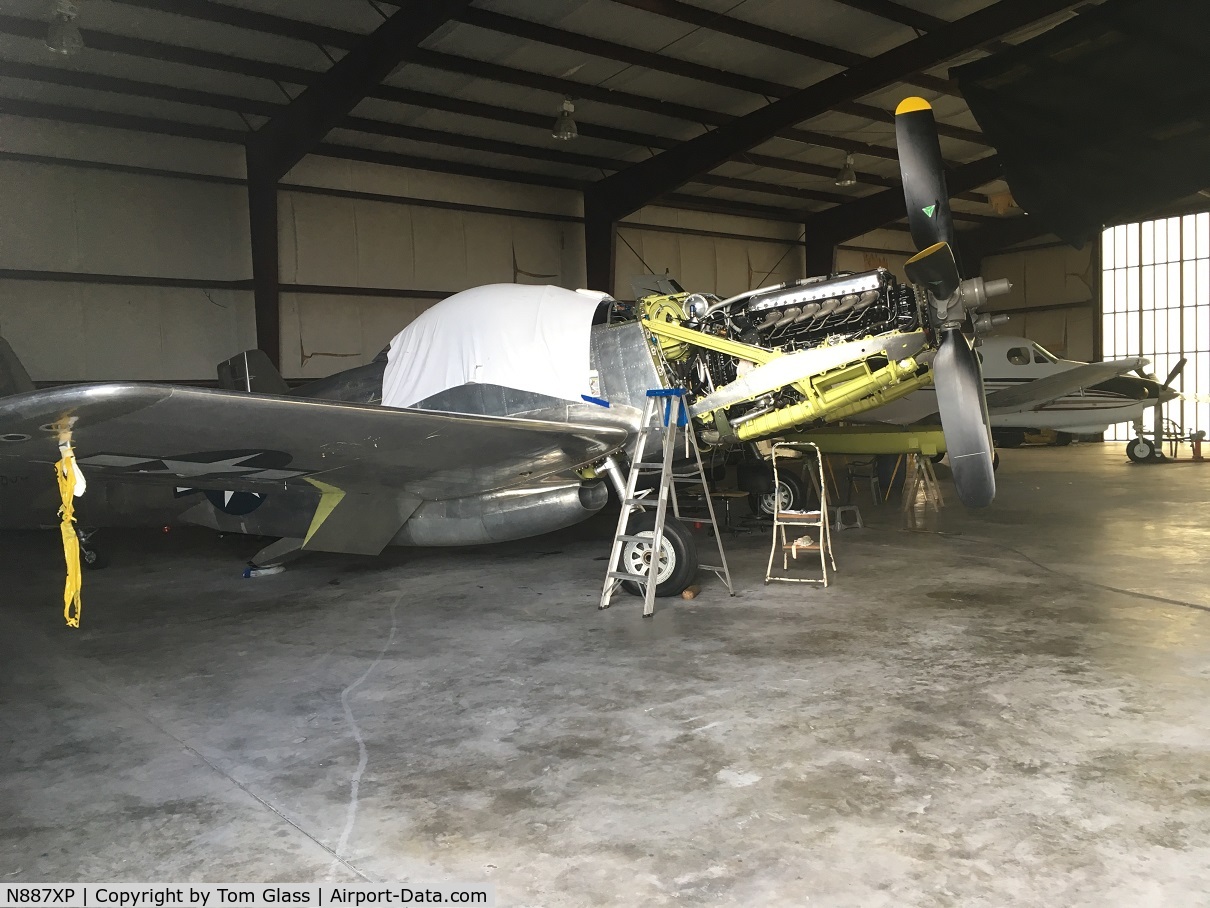 N887XP, 1944 North American XP-82-NA C/N 44-83887, XP-82 In process of restoration.