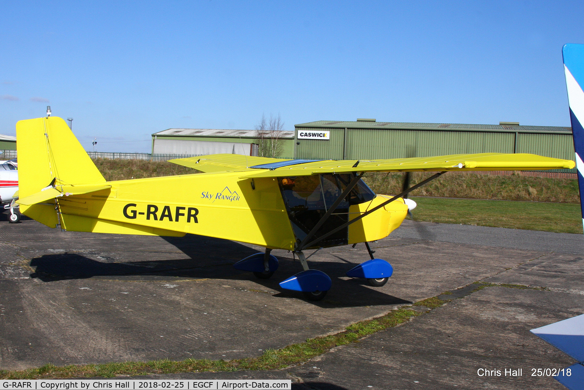 G-RAFR, 2004 Skyranger J2.2(1) C/N BMAA/HB/410, at Sandtoft