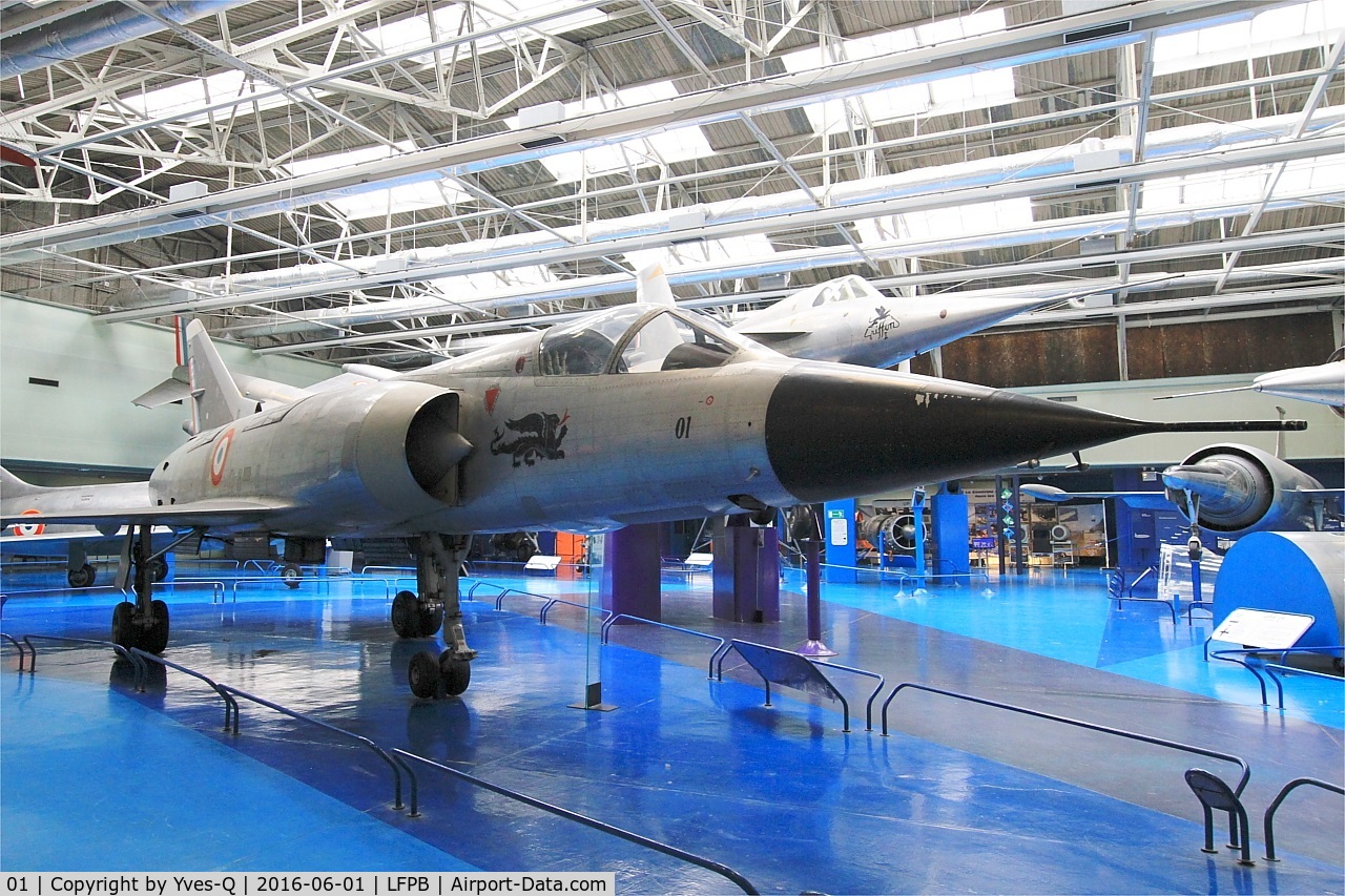 01, 1965 Dassault Mirage III.V C/N 01, Dassault Mirage III.V, Air & Space Museum Paris-Le Bourget (LFPB)