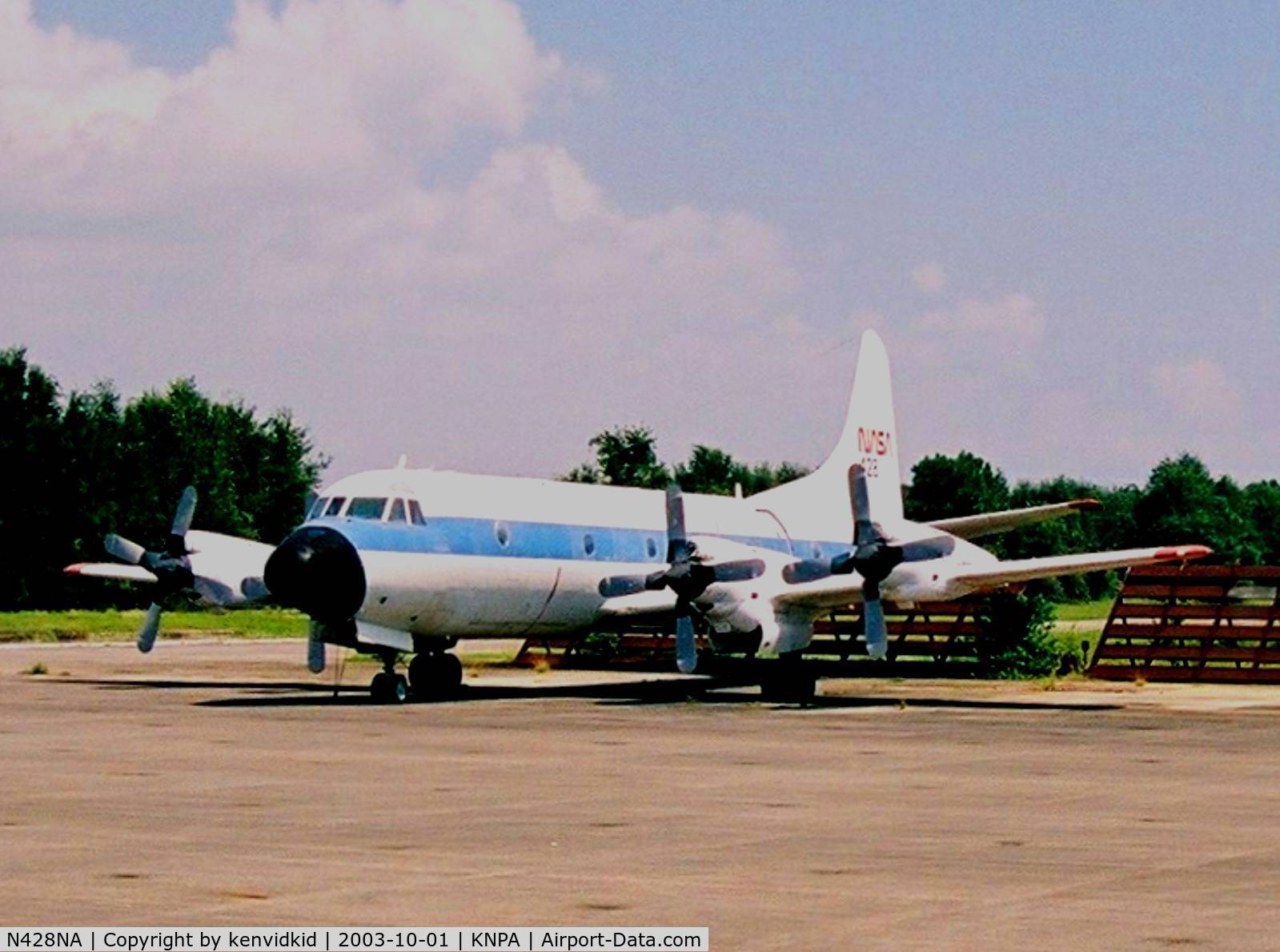 N428NA, Lockheed NP-3A C/N 148276, On display at the Museum of Naval Aviation, Pensacola.