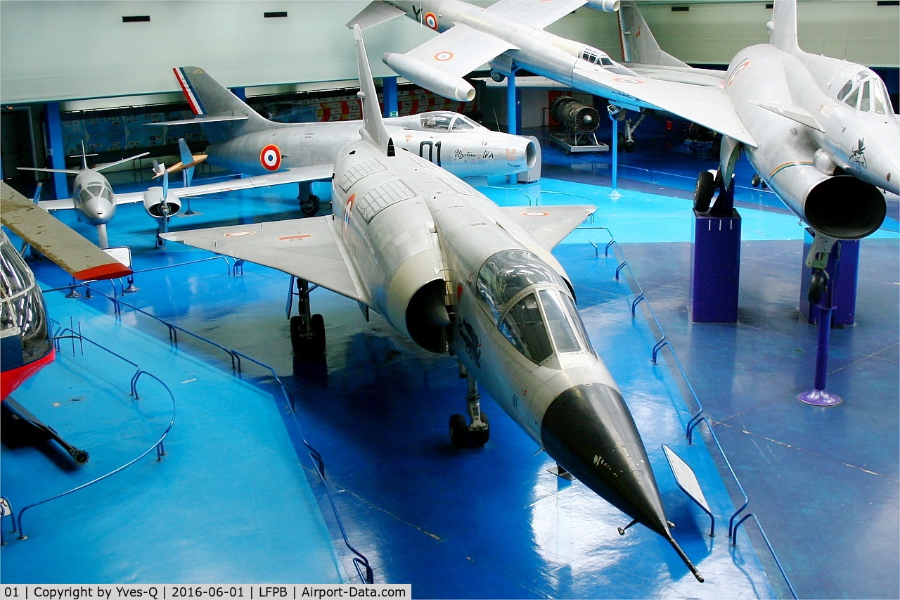 01, 1965 Dassault Mirage III.V C/N 01, Dassault Mirage III V, Air & Space Museum Paris-Le Bourget (LFPB)