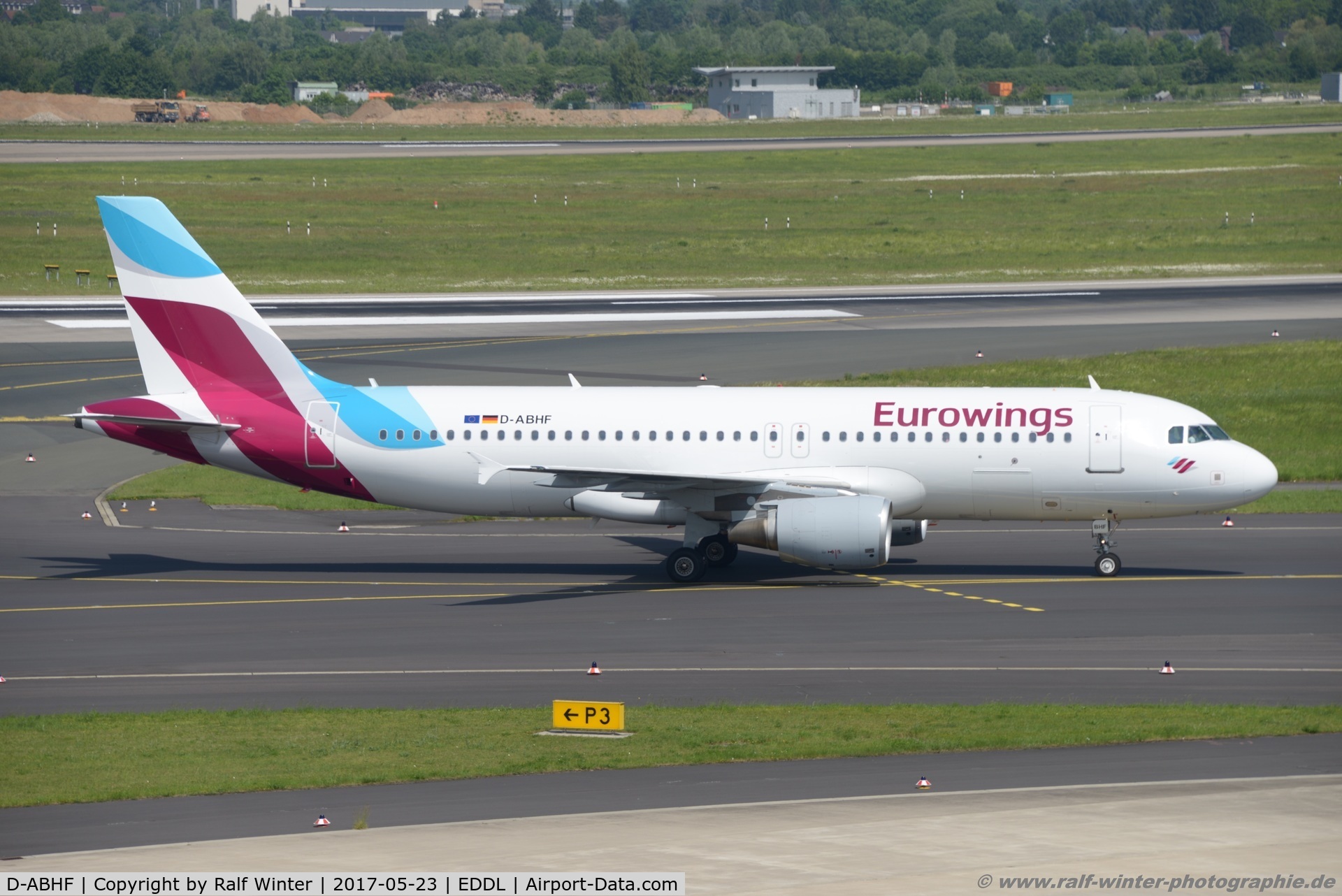 D-ABHF, 2006 Airbus A320-214 C/N 2749, Airbus A320-214 - EW EWG Eurowings ex Air Berlin - 2749 - D-ABHF - 23.05.2017 - DUS