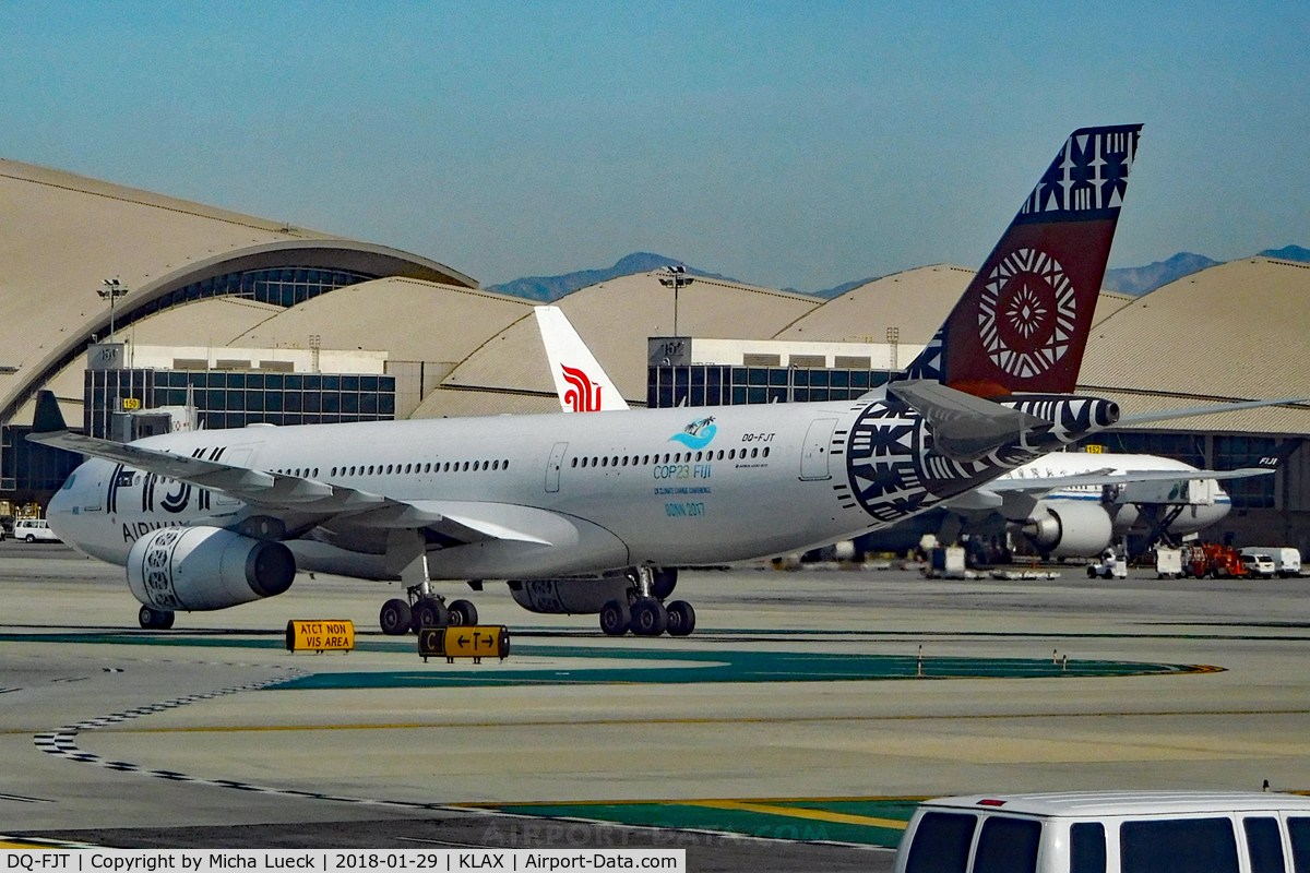 DQ-FJT, 2013 Airbus A330-243 C/N 1394, At LAX