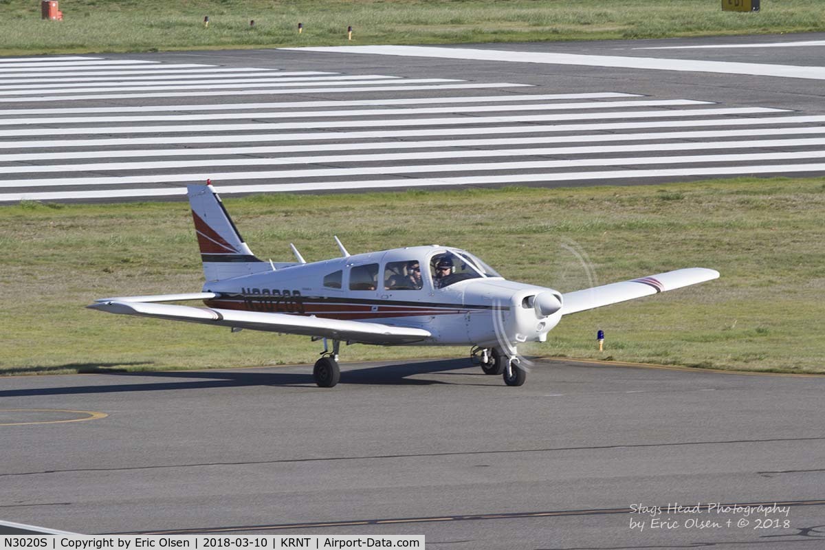 N3020S, 1979 Piper PA-28-161 C/N 28-7916295, Piper PA-28 at KRNT