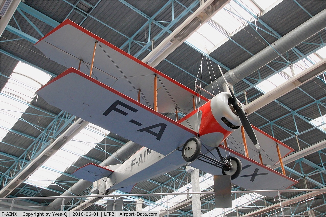 F-AINX, Caudron C.60 C/N 6184/49, Caudron C.60, Exibited at Air & Space Museum Paris-Le Bourget (LFPB)