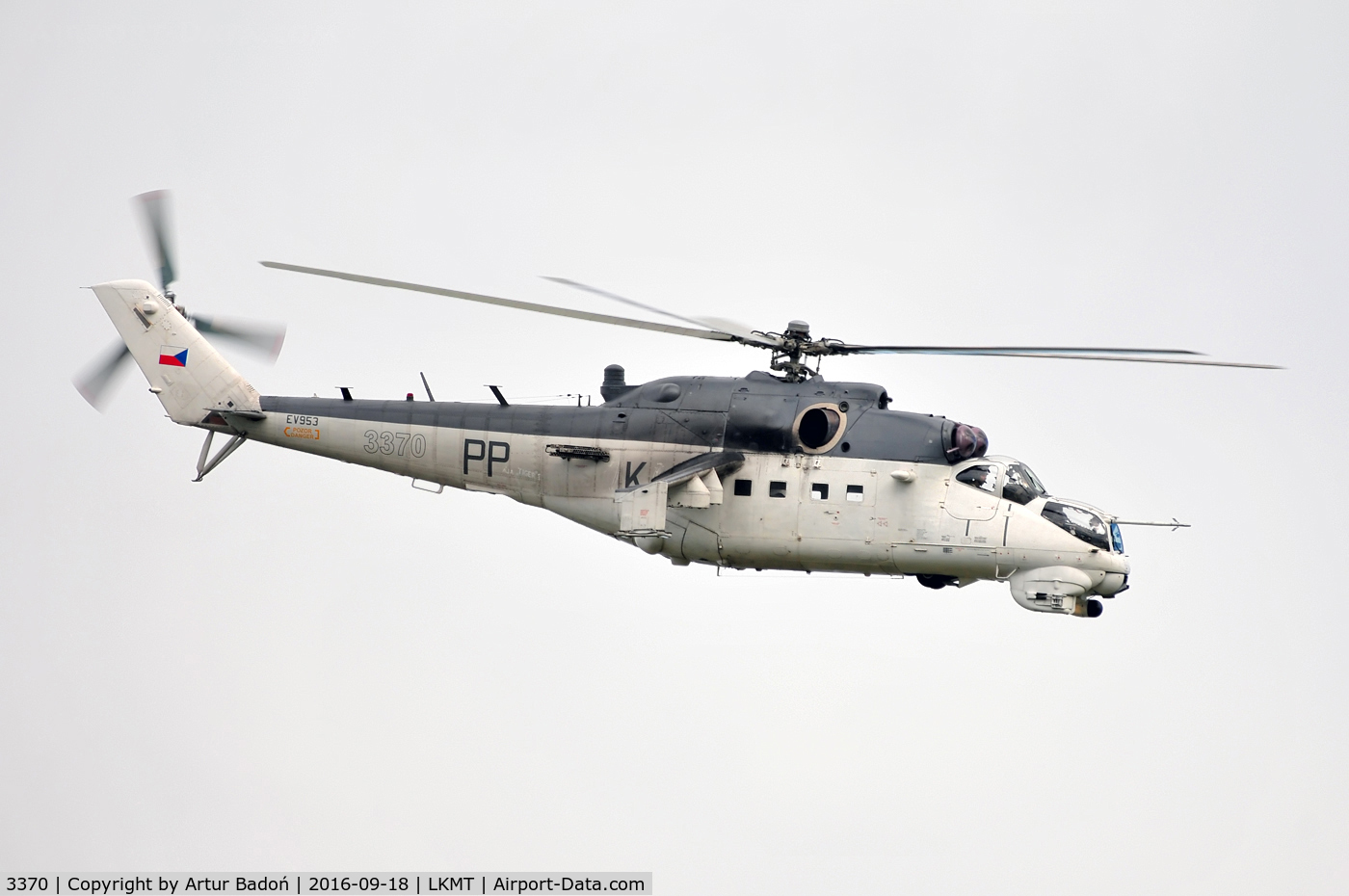 3370, Mil Mi-35 Hind E C/N 203370, Czech Air Force